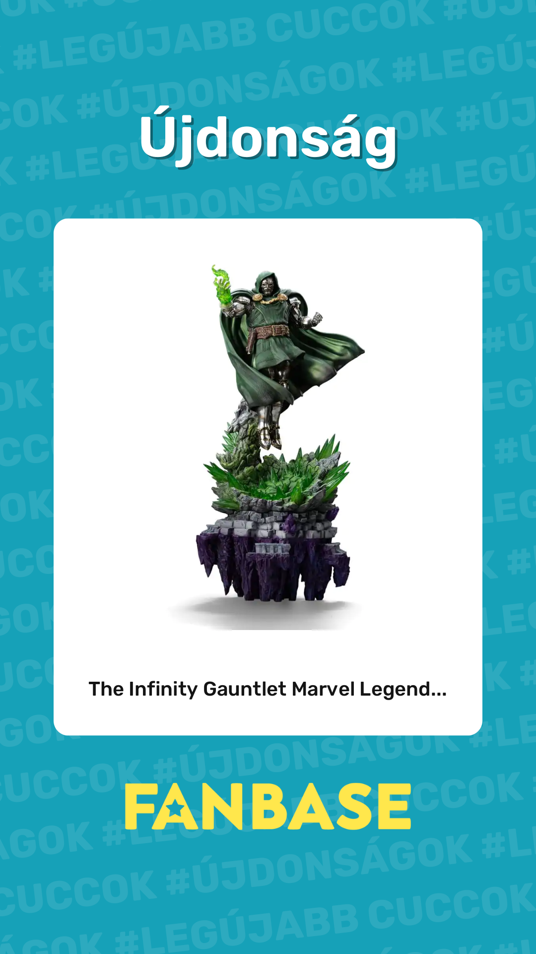 Újdonság: The Infinity Gauntlet Marvel Legend...