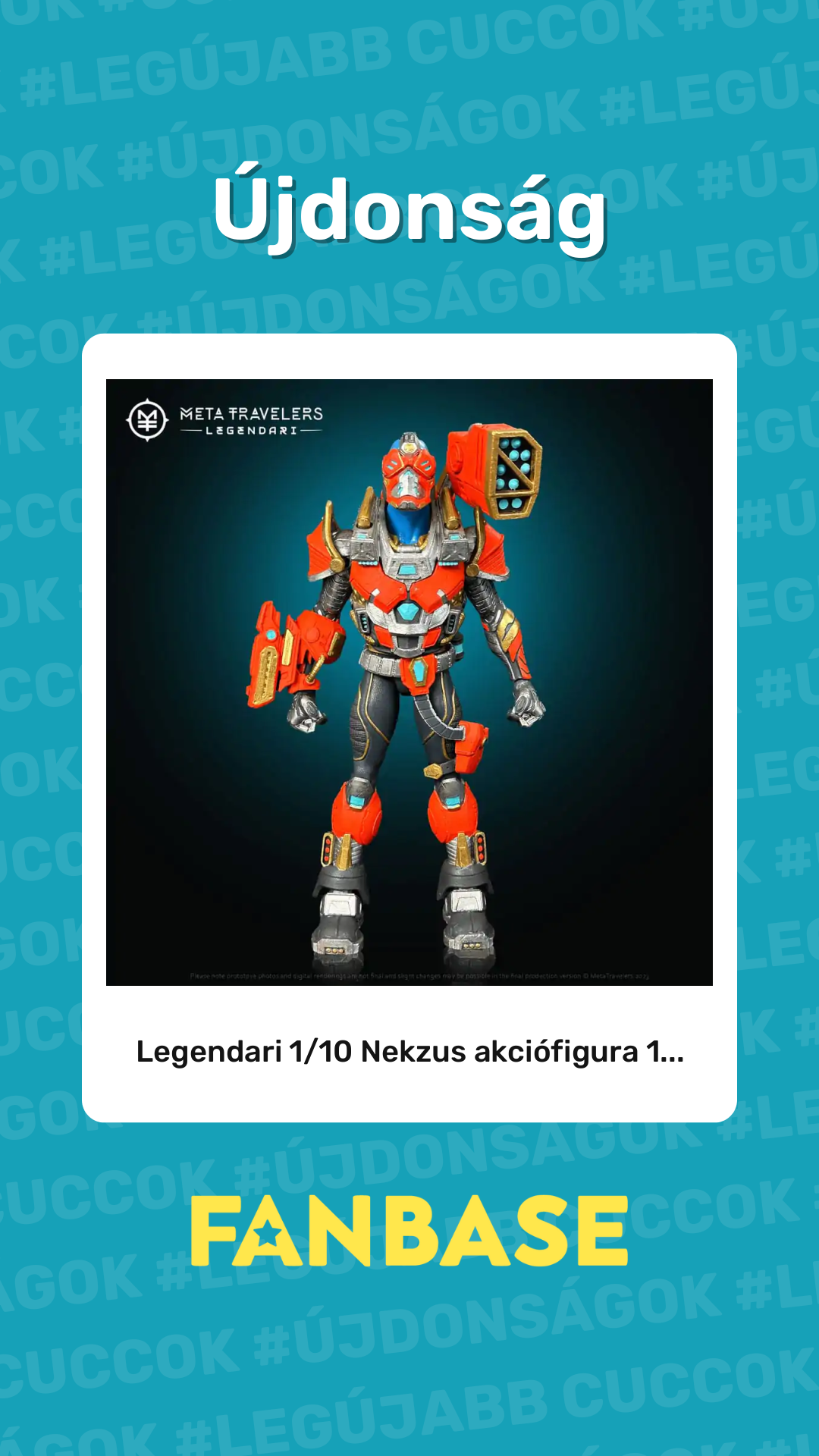 Újdonság: Legendari 1/10 Nekzus akciófigura 1...