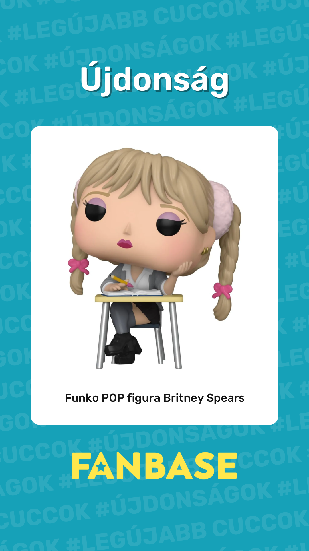 Újdonság: Funko POP figura Britney Spears