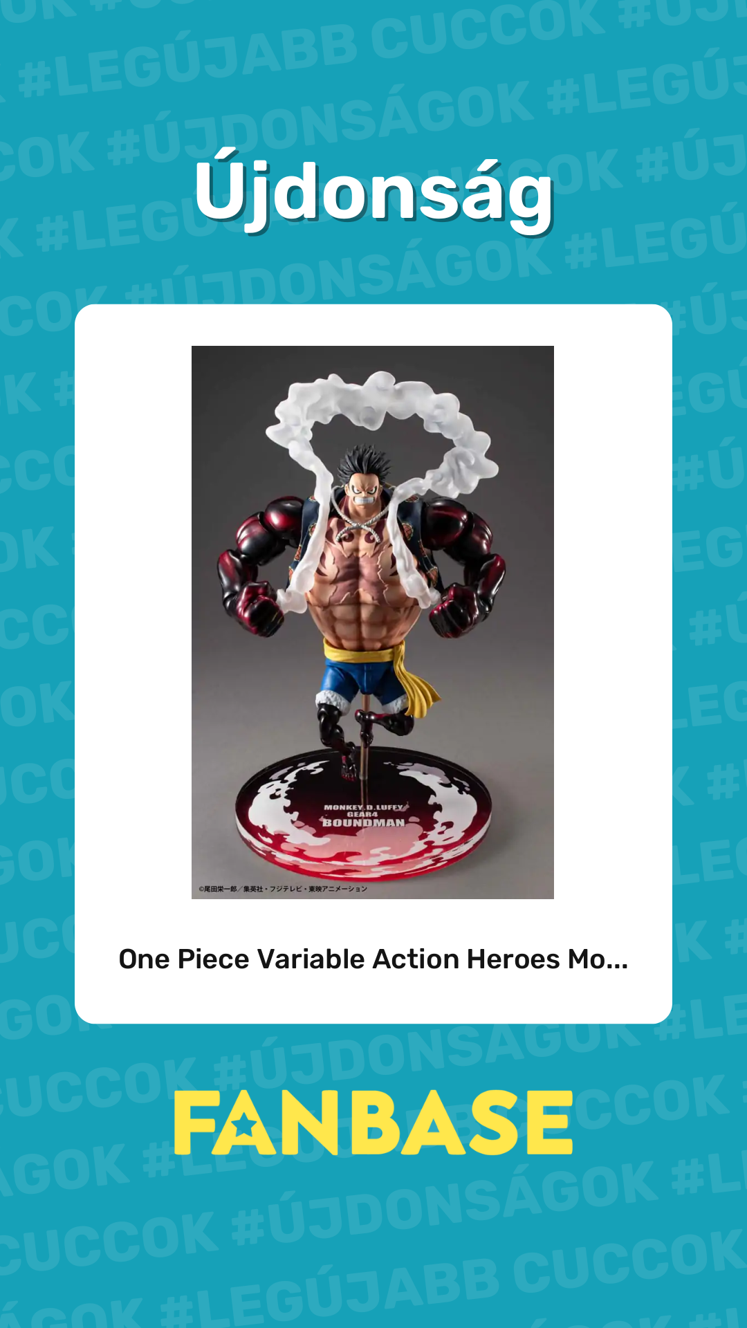 Újdonság: One Piece Variable Action Heroes Mo...