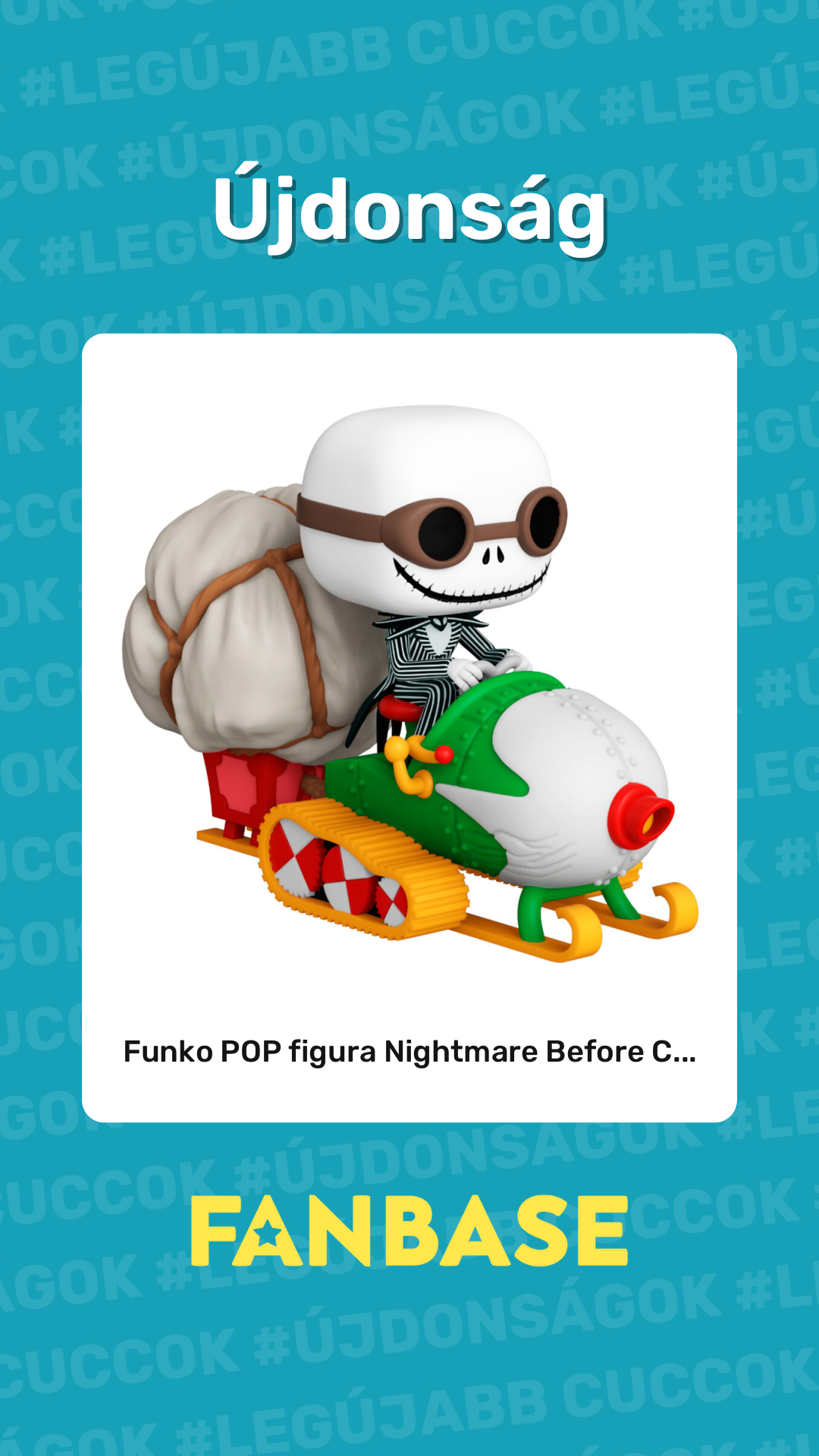 Újdonság: Funko POP figura Nightmare Before C...