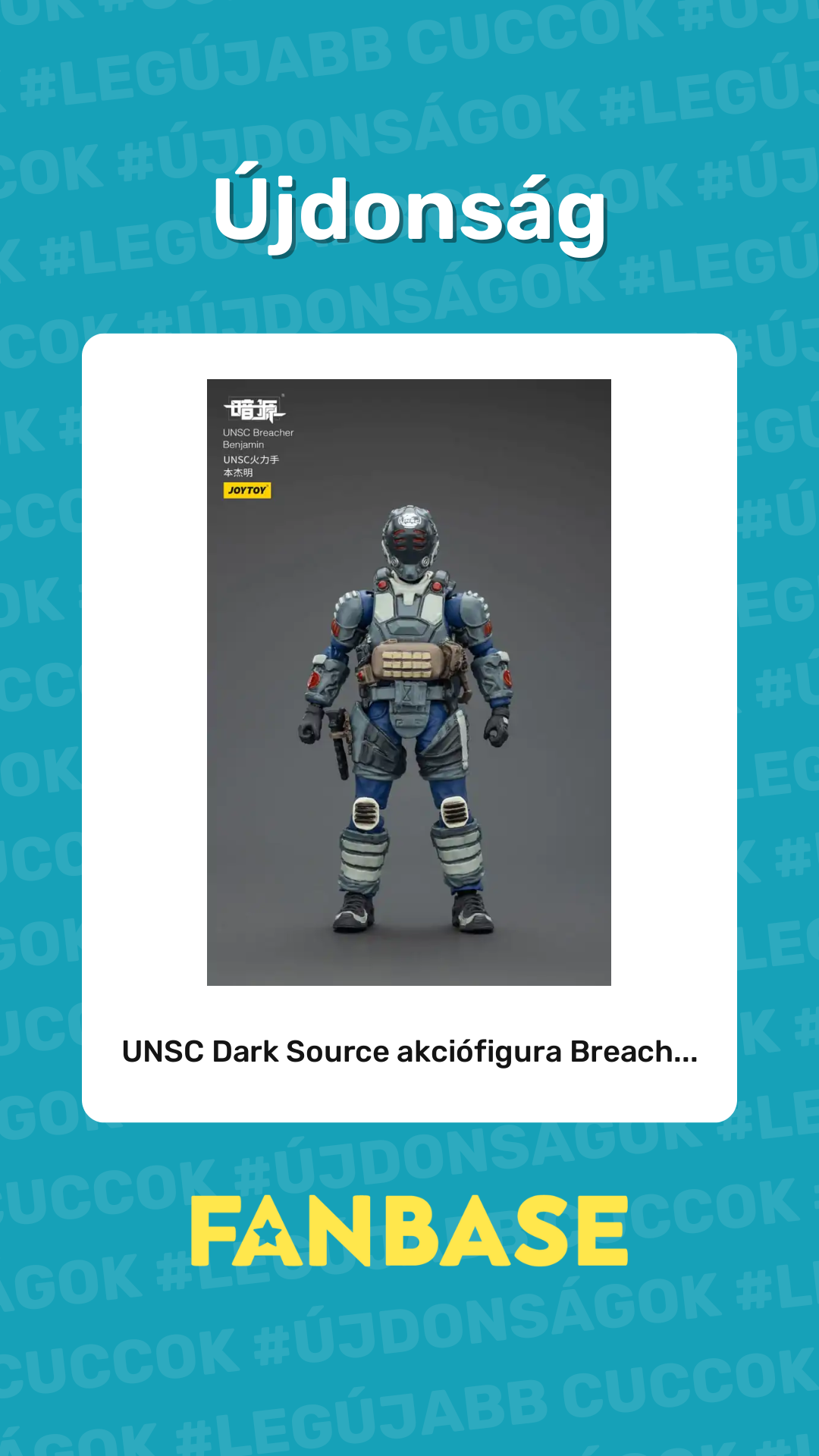 Újdonság: UNSC Dark Source akciófigura Breach...