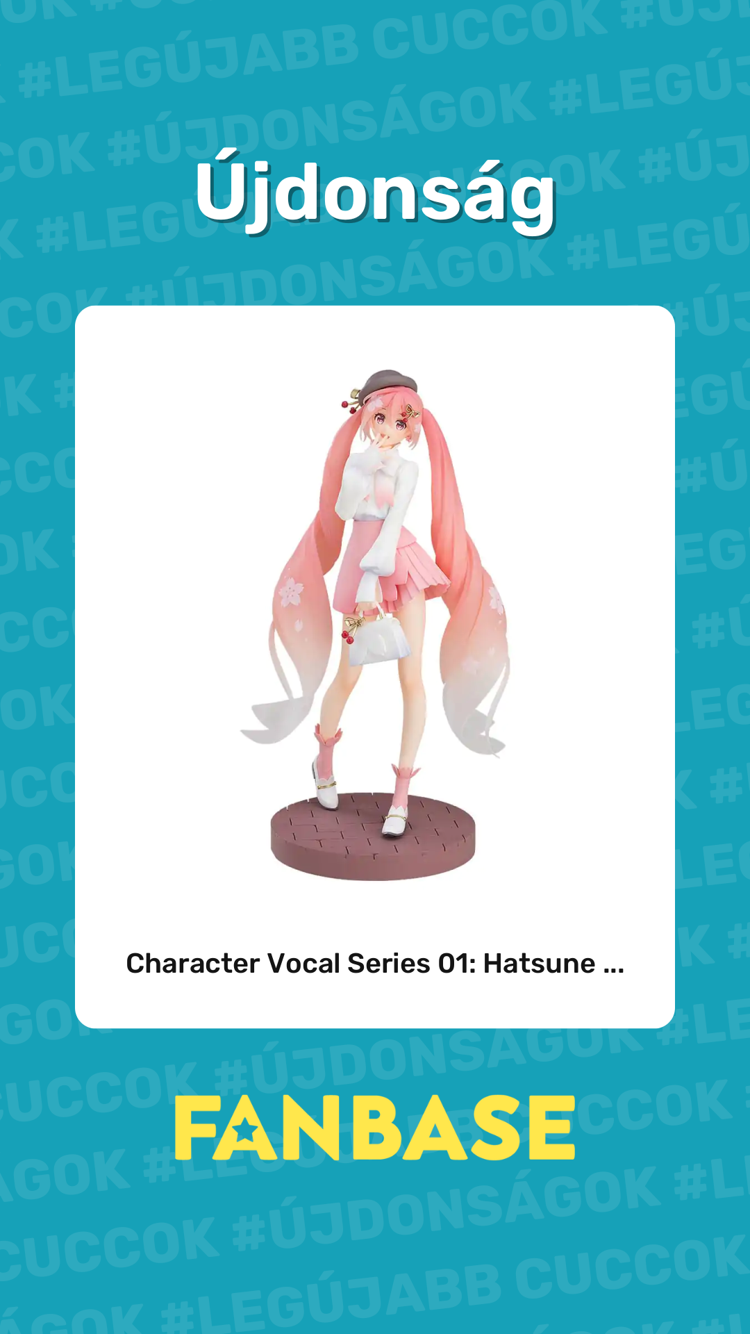 Újdonság: Character Vocal Series 01: Hatsune ...