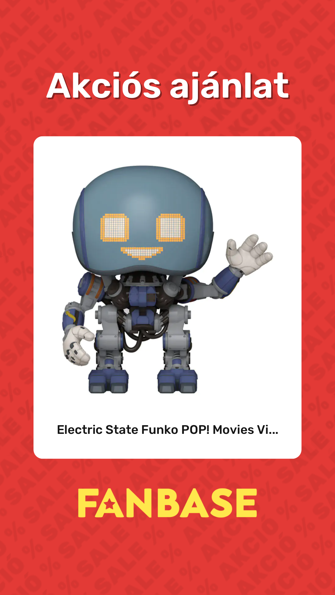 Akciós ajánlat: Electric State Funko POP! Movies Vi...