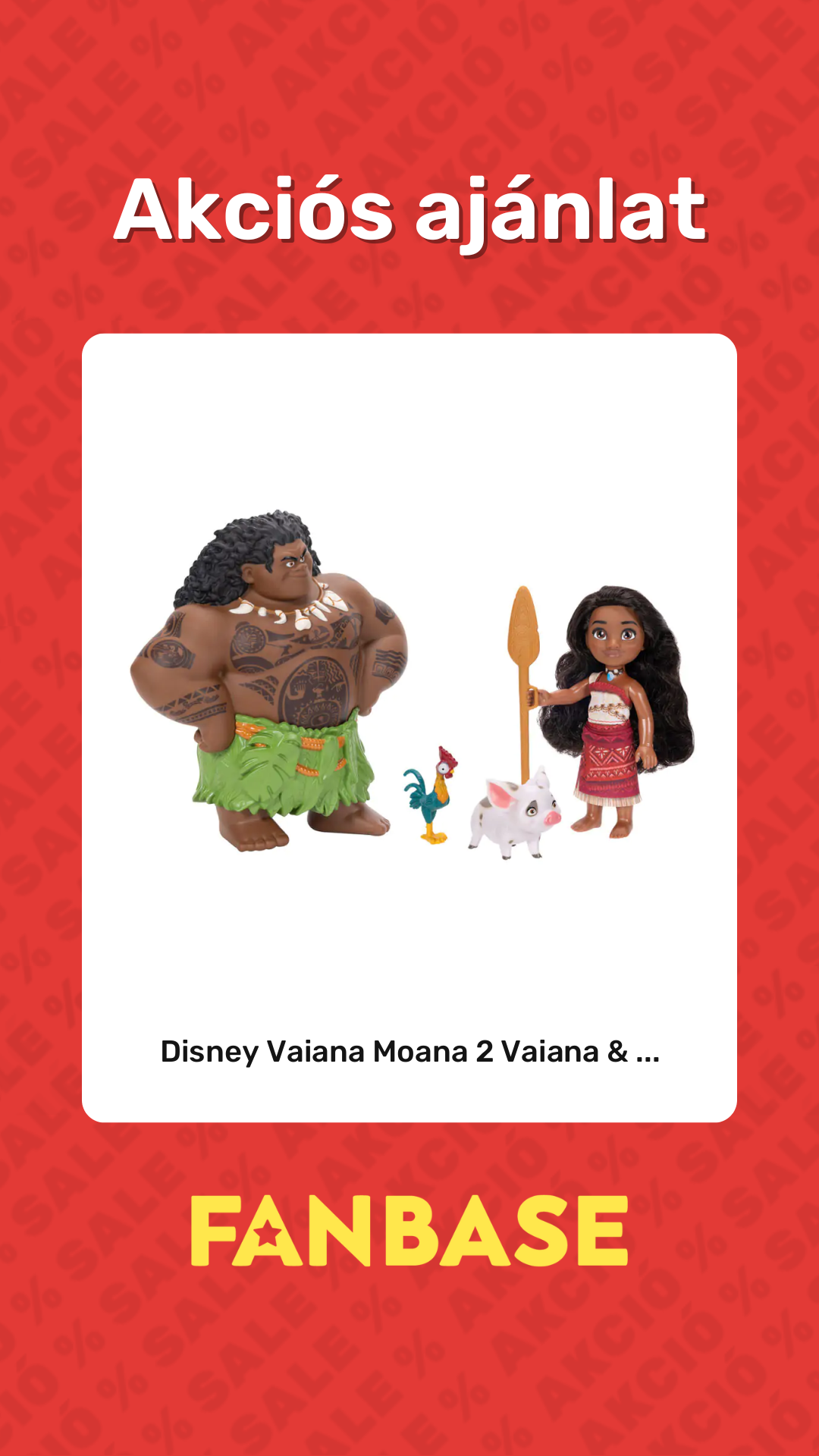 Akciós ajánlat: Disney Vaiana Moana 2 Vaiana & ...