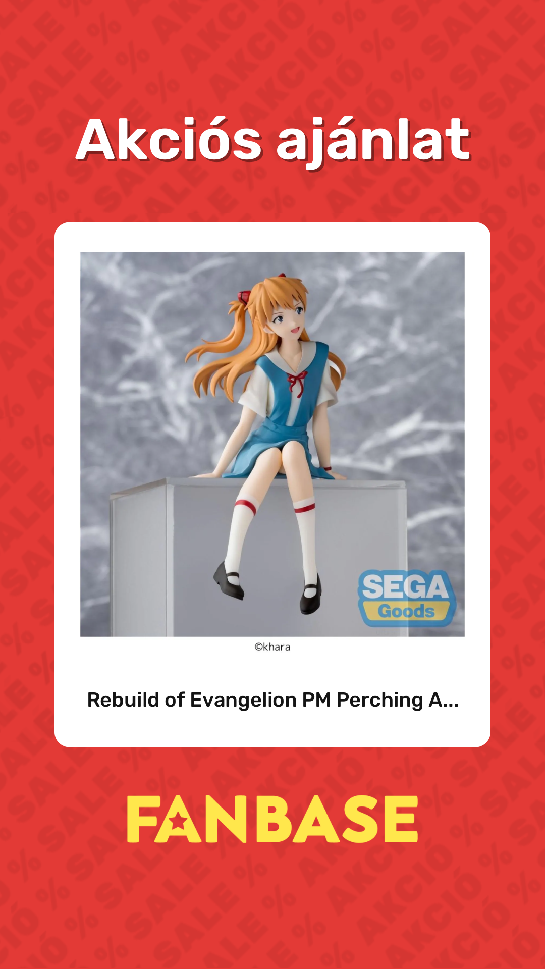 Akciós ajánlat: Rebuild of Evangelion PM Perching A...
