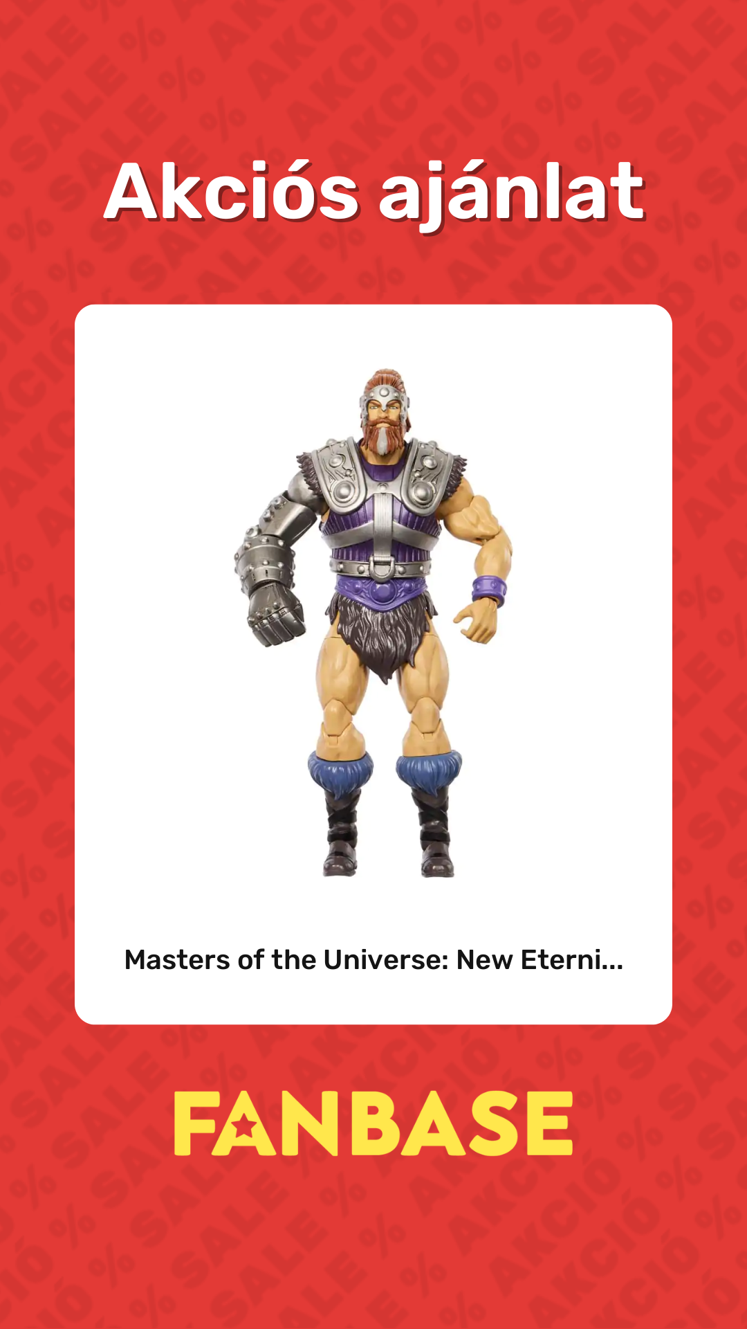 Akciós ajánlat: Masters of the Universe: New Eterni...