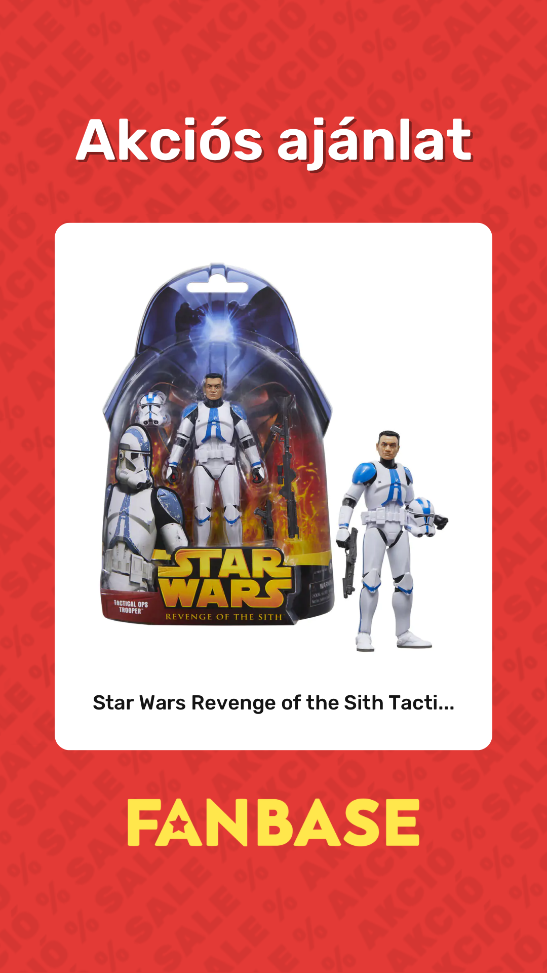 Akciós ajánlat: Star Wars Revenge of the Sith Tacti...
