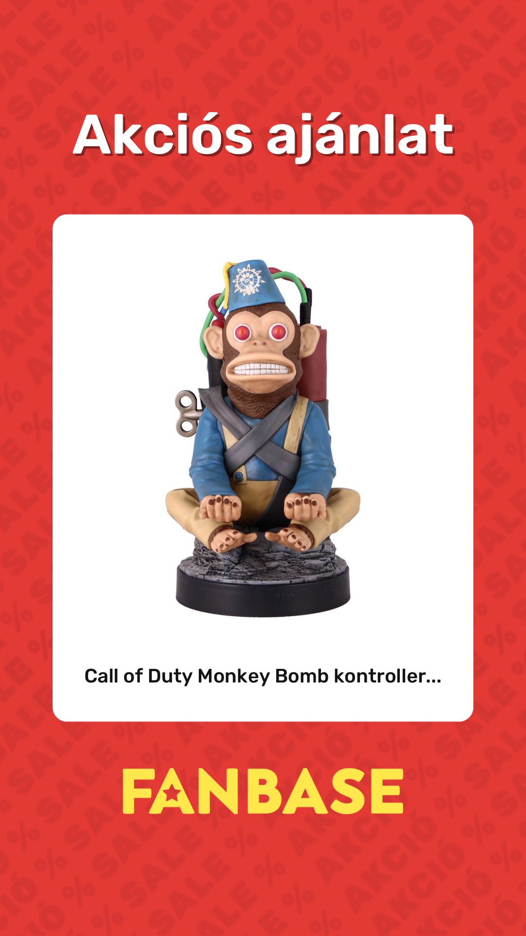 Akciós ajánlat: Call of Duty Monkey Bomb kontroller...