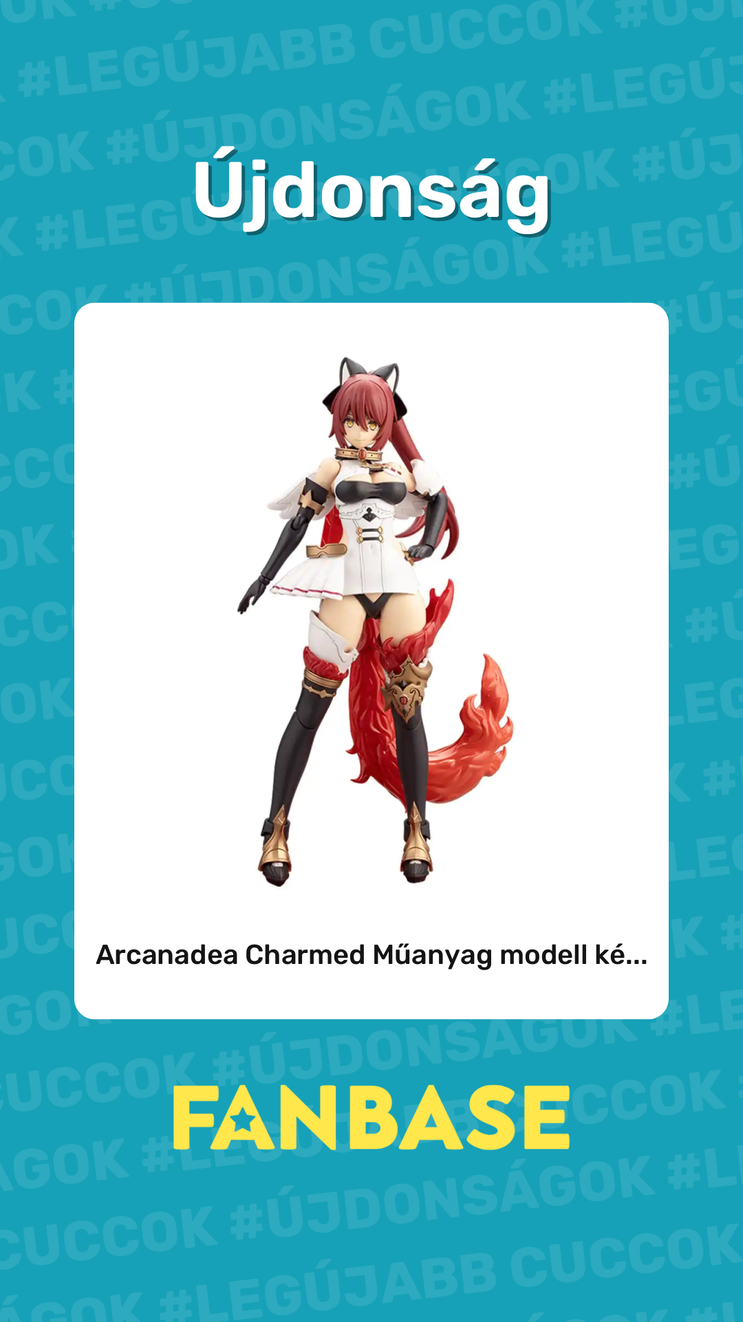 Újdonság: Arcanadea Charmed Műanyag modell ké...