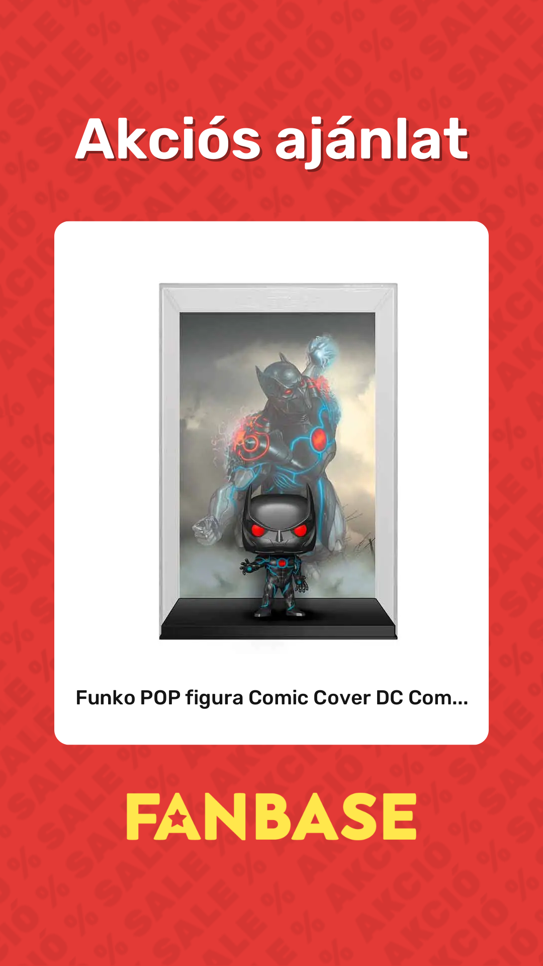 Akciós ajánlat: Funko POP figura Comic Cover DC Com...