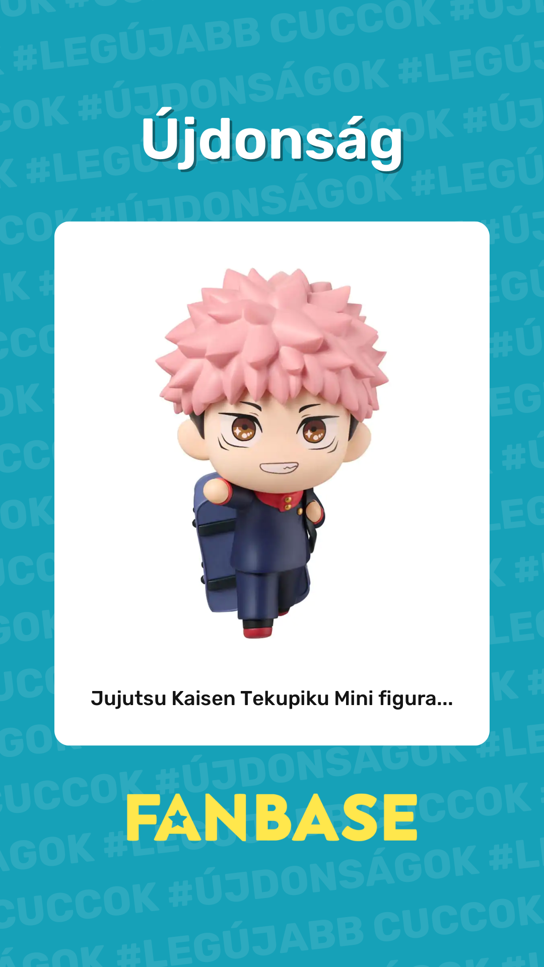 Újdonság: Jujutsu Kaisen Tekupiku Mini figura...