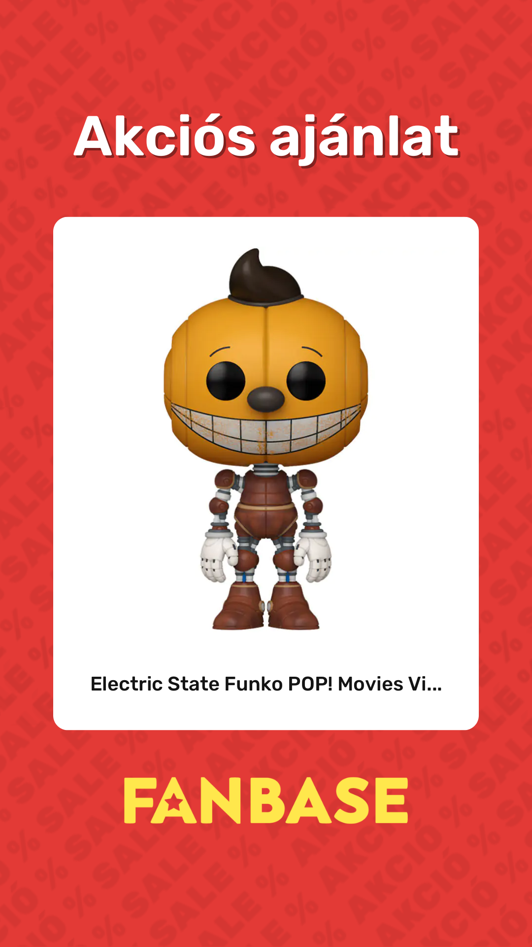 Akciós ajánlat: Electric State Funko POP! Movies Vi...
