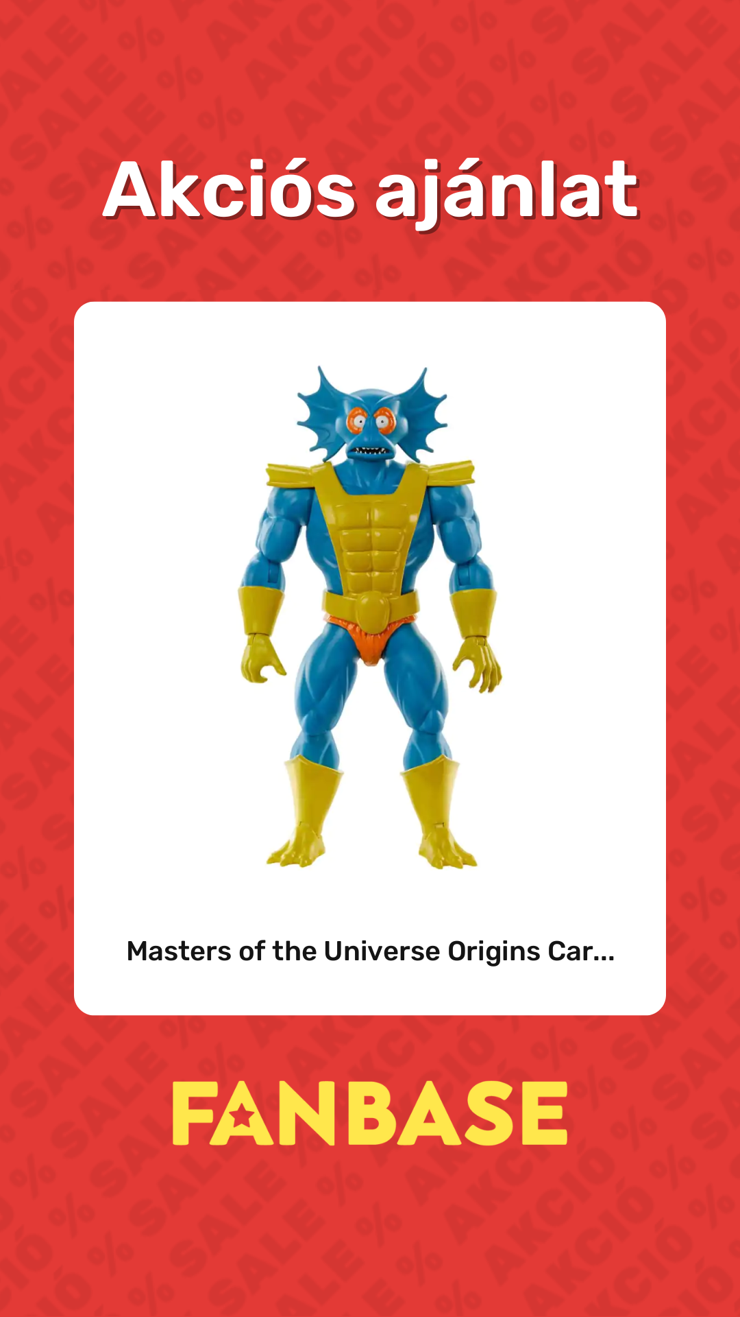 Akciós ajánlat: Masters of the Universe Origins Car...