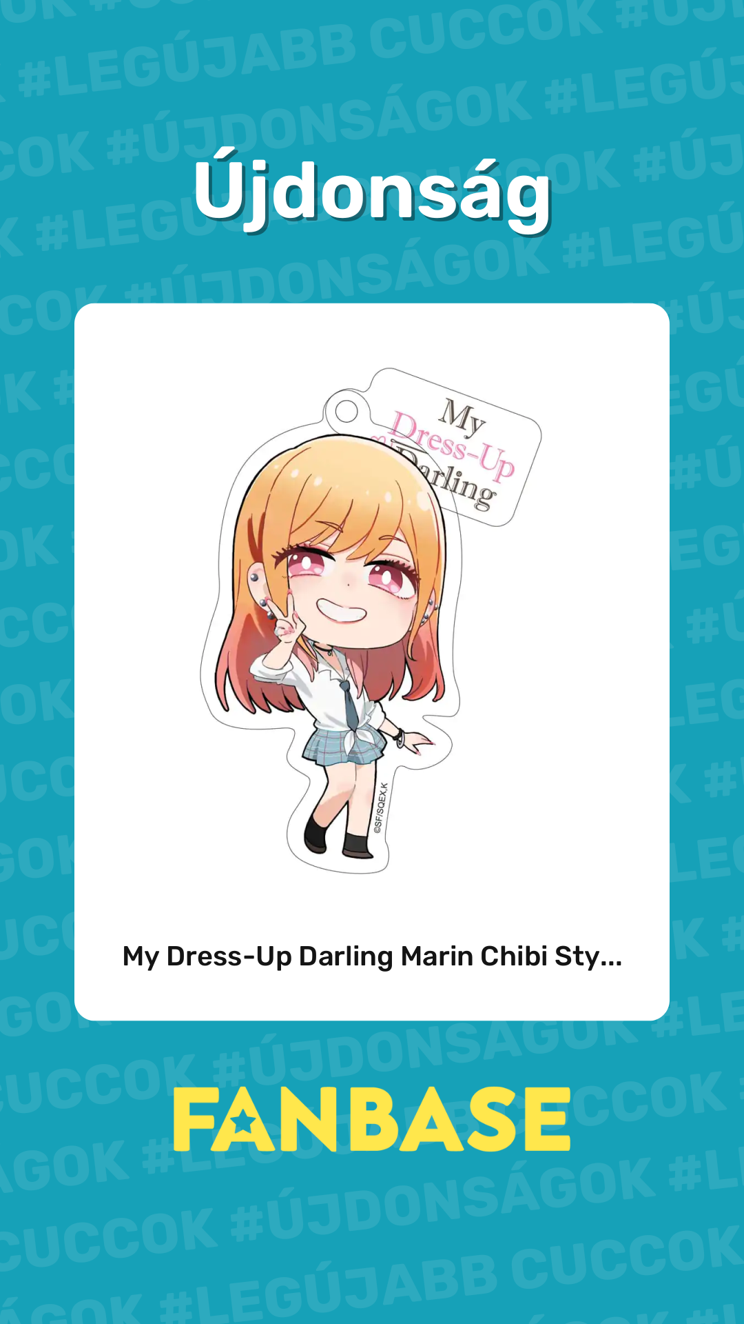 Újdonság: My Dress-Up Darling Marin Chibi Sty...