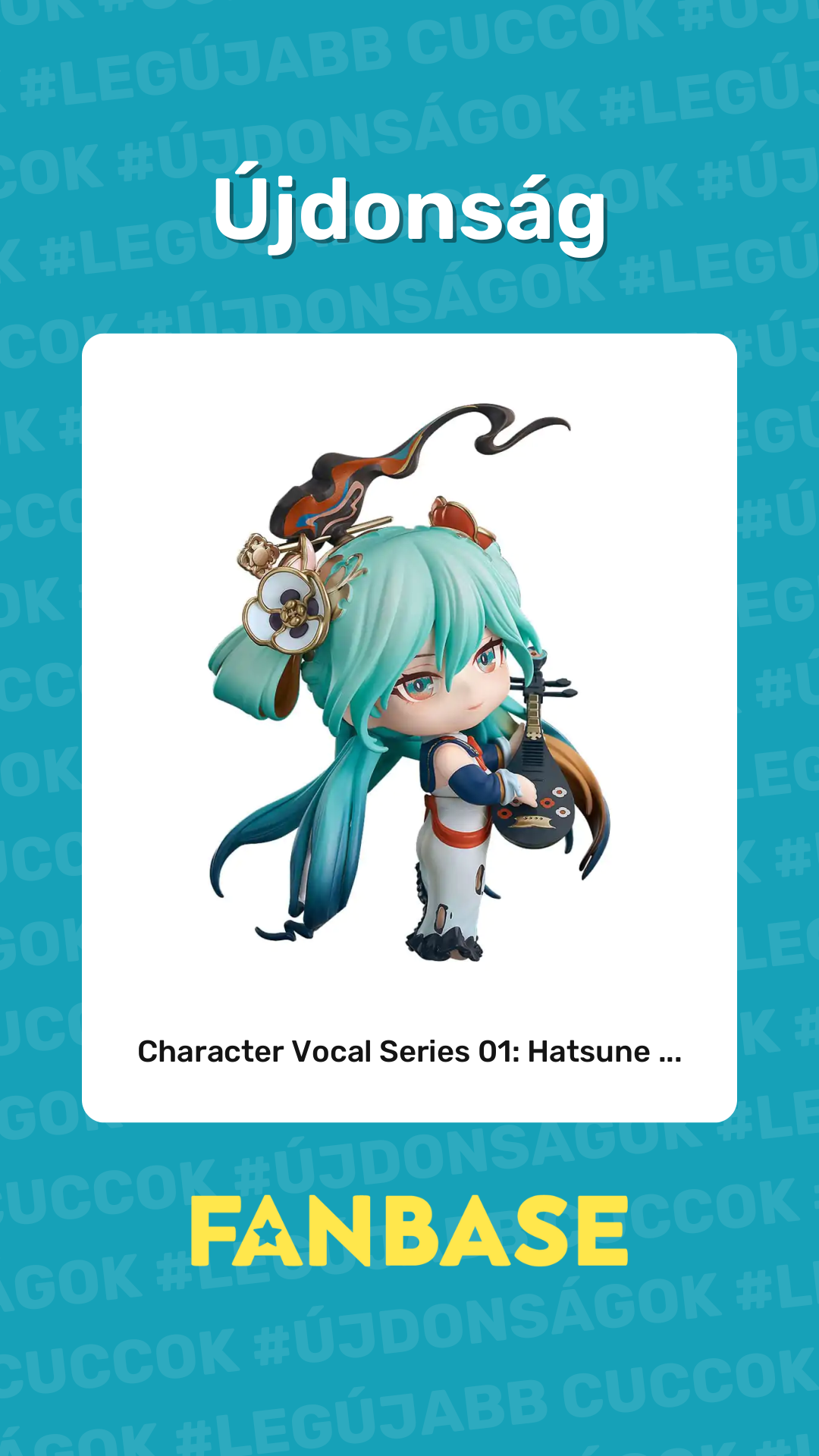 Újdonság: Character Vocal Series 01: Hatsune ...