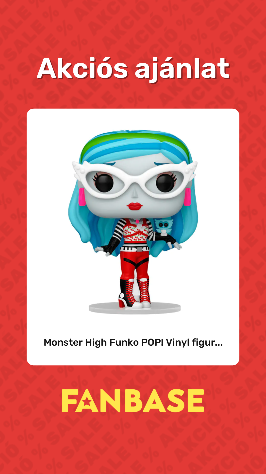 Akciós ajánlat: Monster High Funko POP! Vinyl figur...