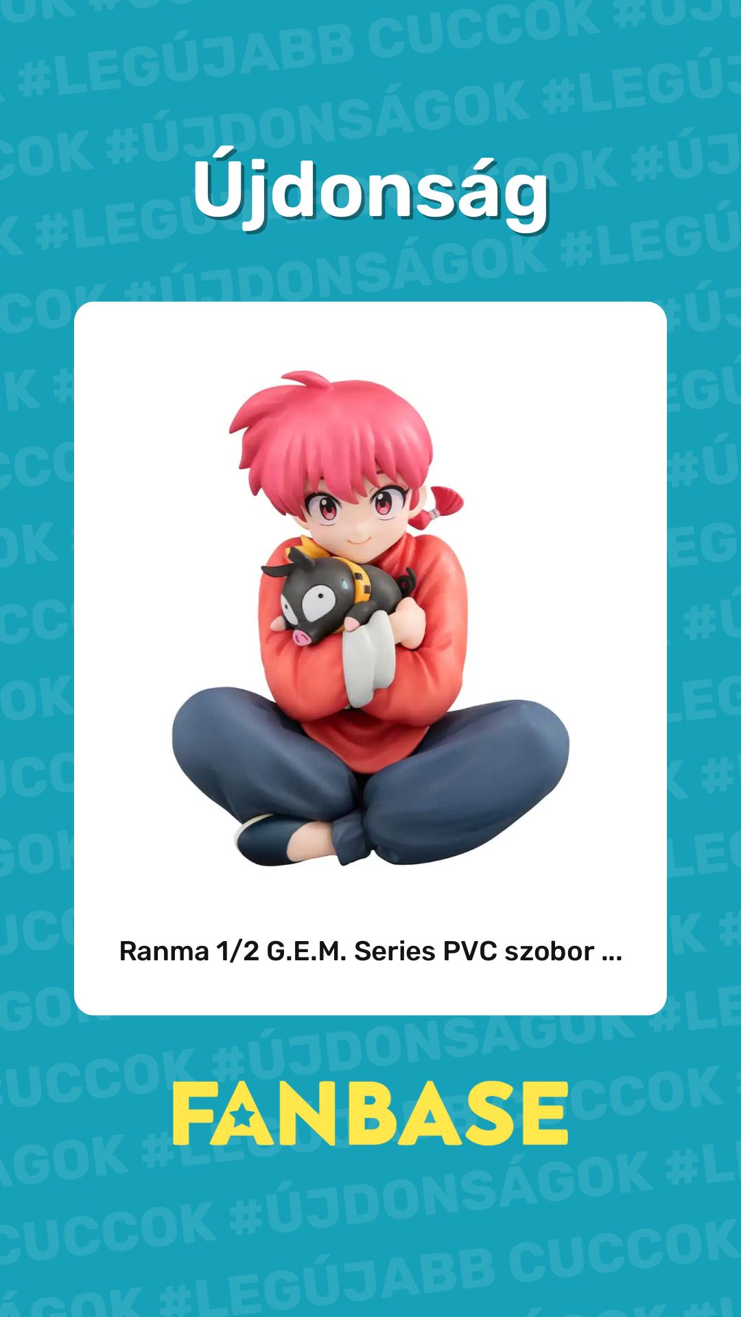 Újdonság: Ranma 1/2 G.E.M. Series PVC szobor ...