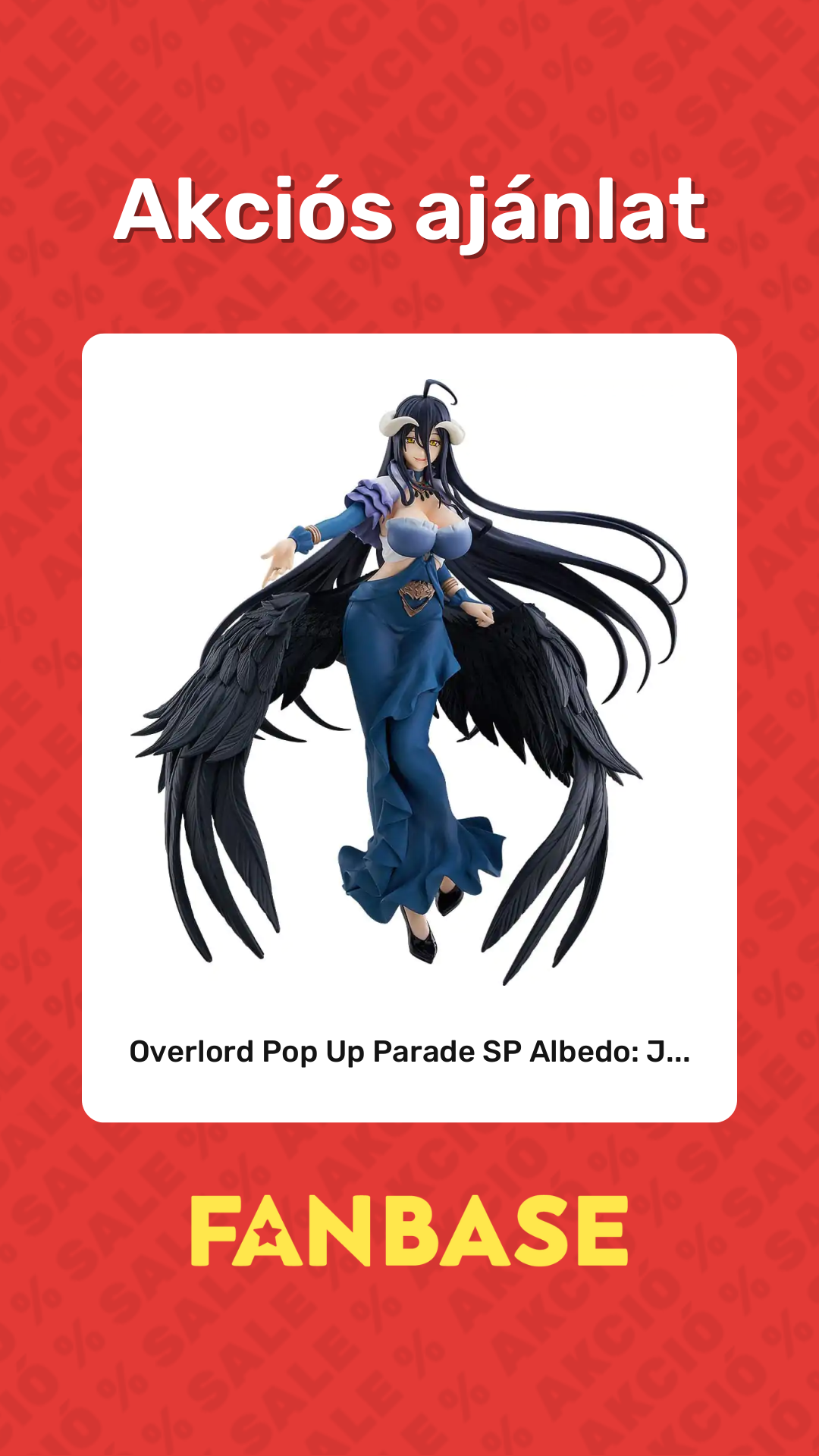 Akciós ajánlat: Overlord Pop Up Parade SP Albedo: J...