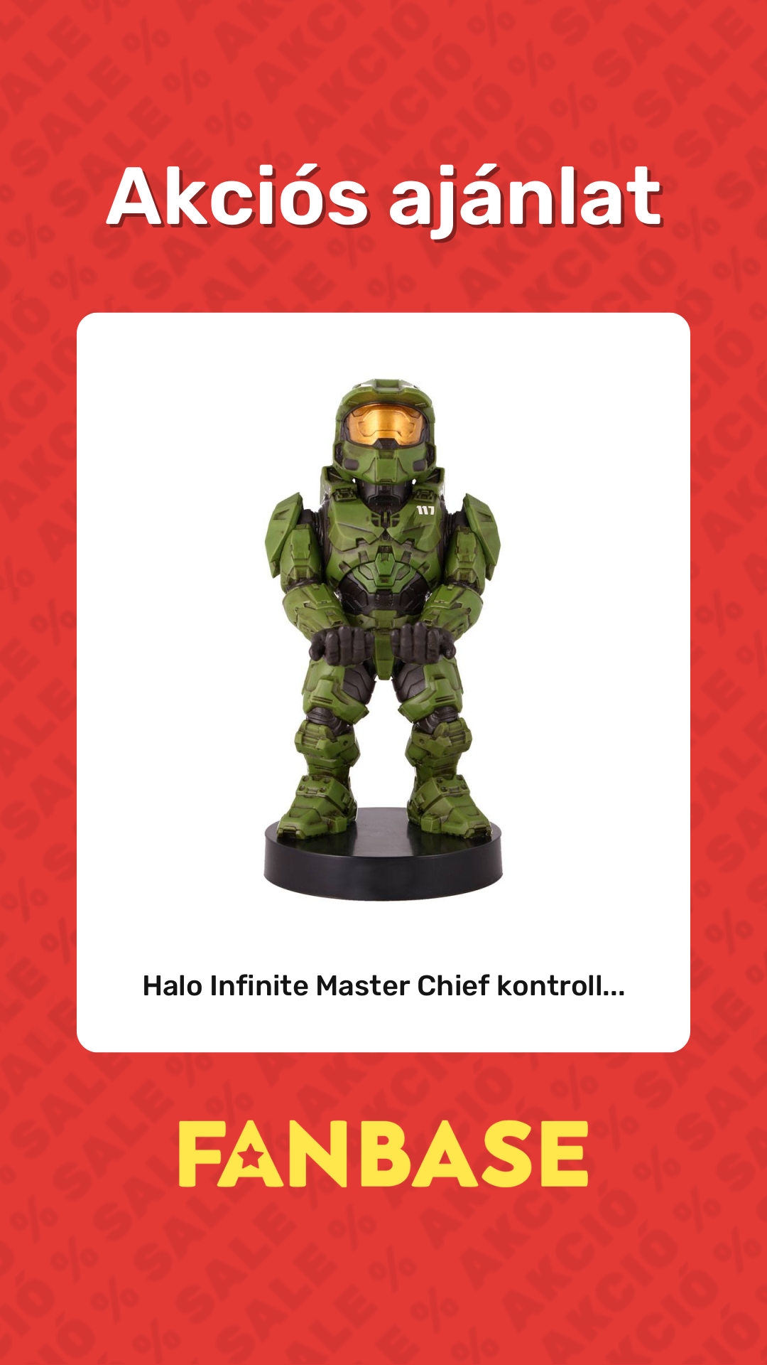 Akciós ajánlat: Halo Infinite Master Chief kontroll...