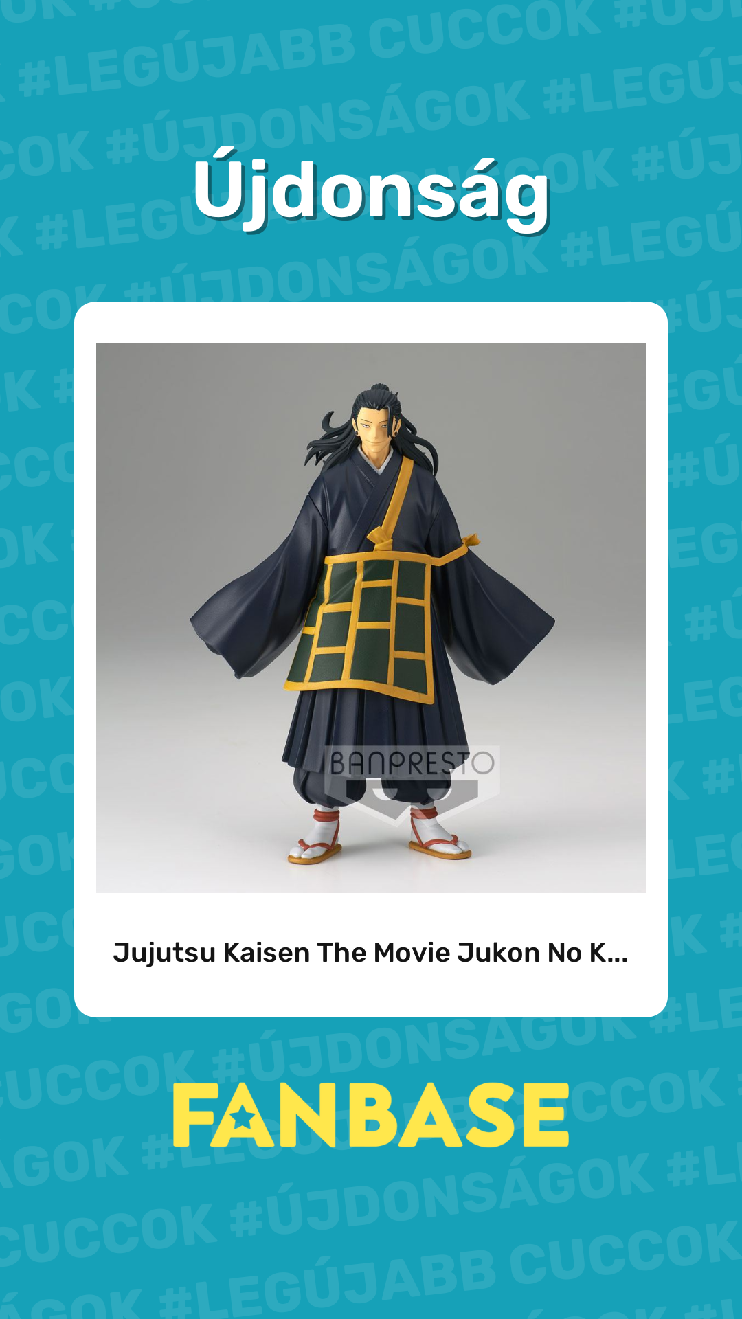 Újdonság: Jujutsu Kaisen The Movie Jukon No K...