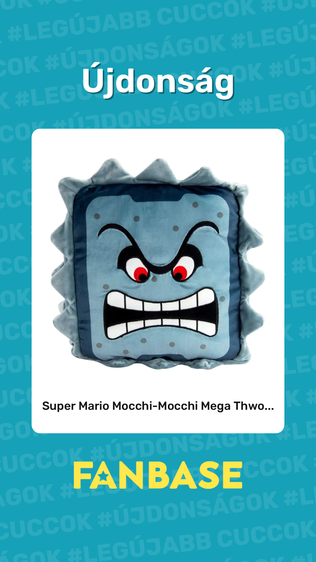 Újdonság: Super Mario Mocchi-Mocchi Mega Thwo...