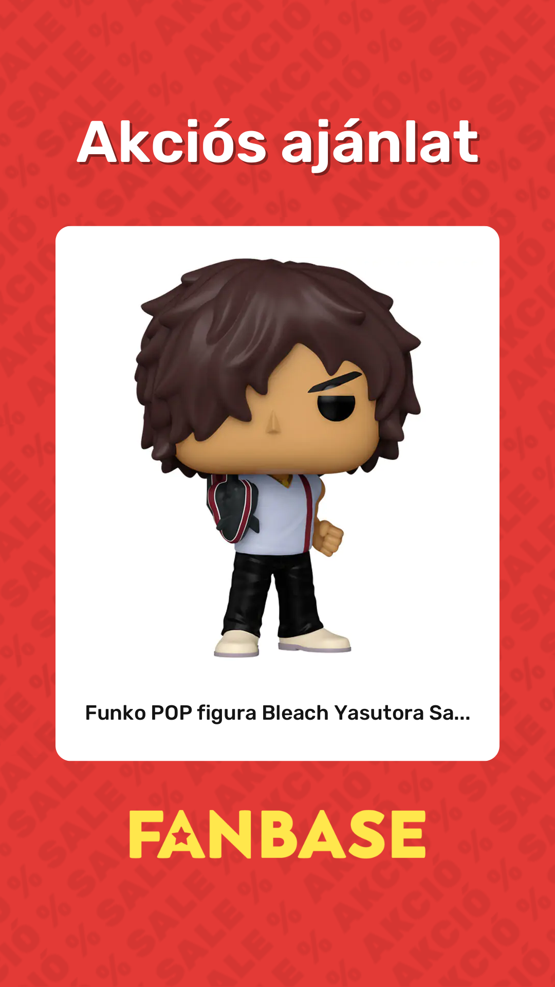 Akciós ajánlat: Funko POP figura Bleach Yasutora Sa...