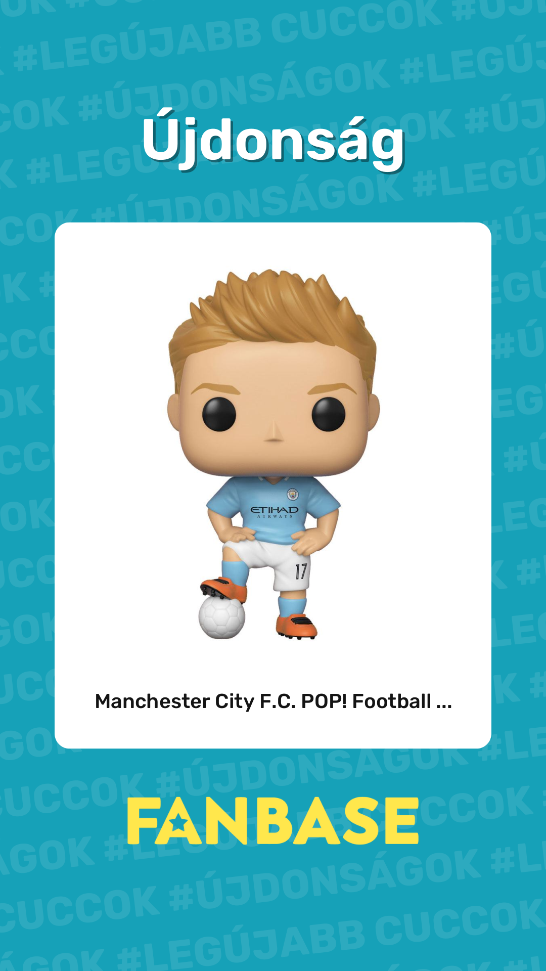 Újdonság: Manchester City F.C. POP! Football ...
