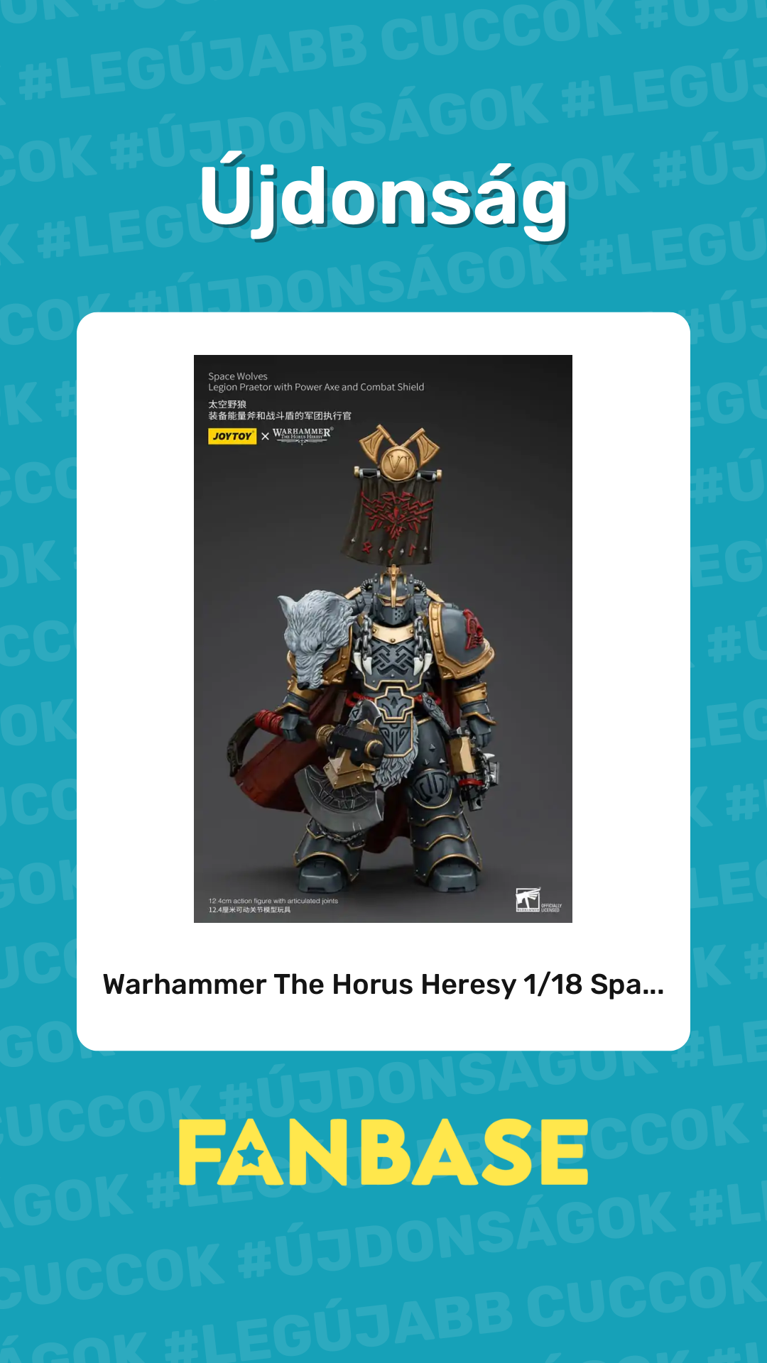 Újdonság: Warhammer The Horus Heresy 1/18 Spa...