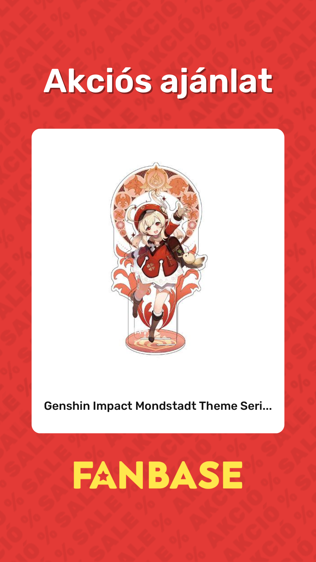 Akciós ajánlat: Genshin Impact Mondstadt Theme Seri...