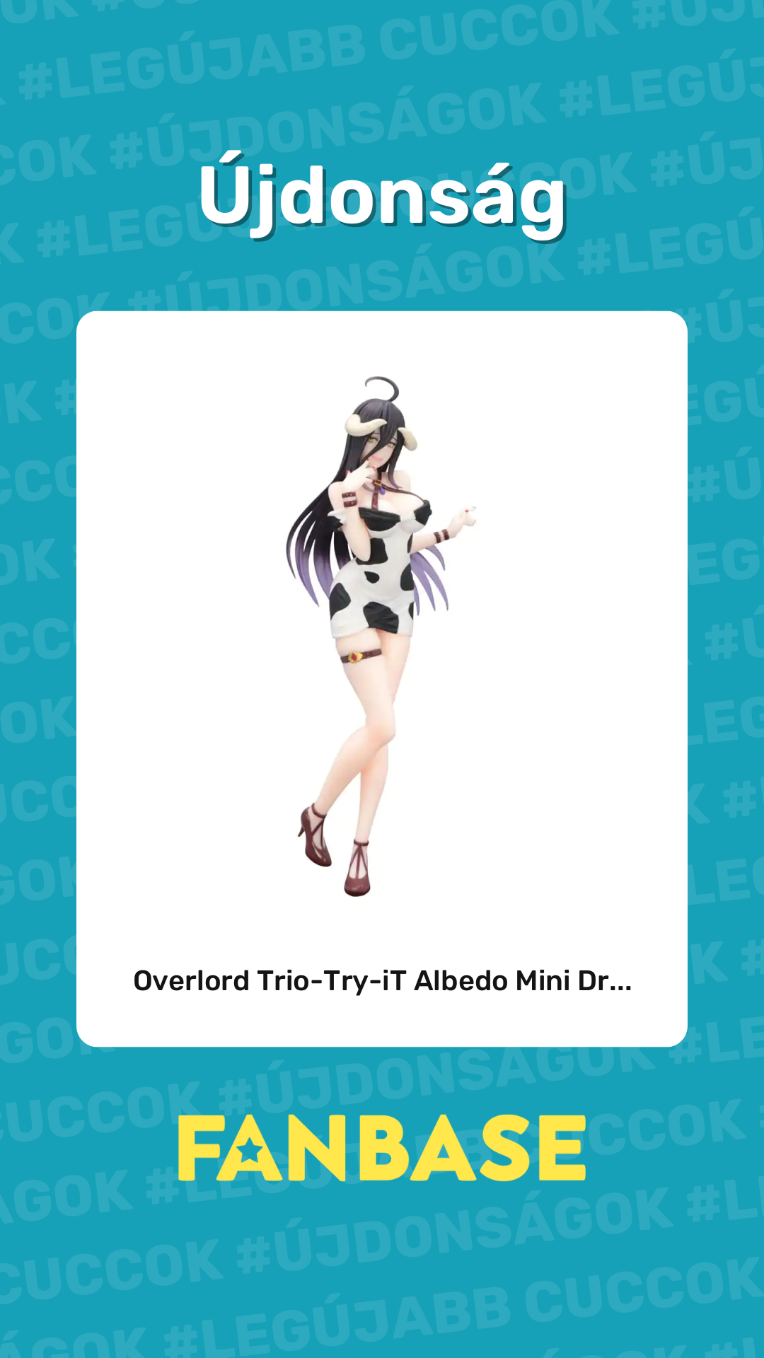 Újdonság: Overlord Trio-Try-iT Albedo Mini Dr...