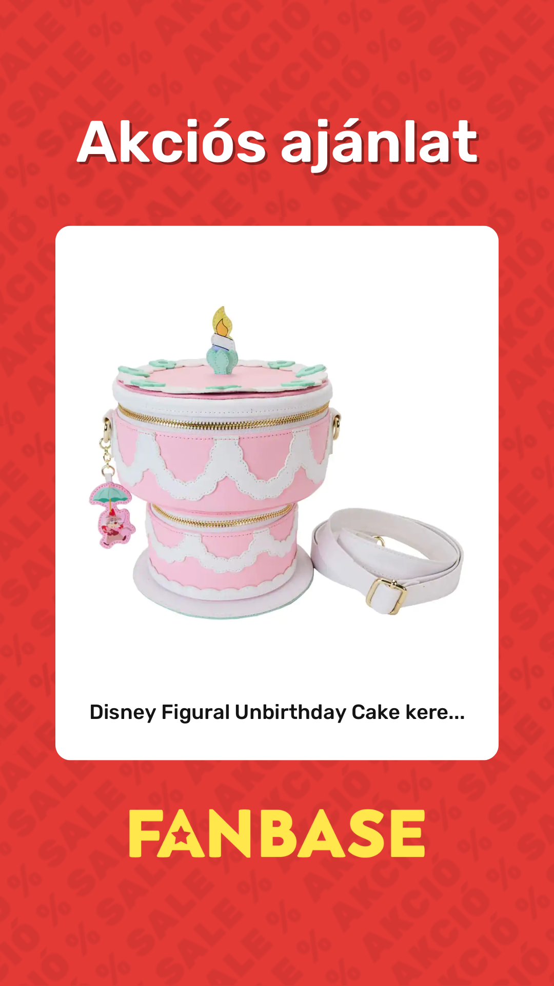 Akciós ajánlat: Disney Figural Unbirthday Cake kere...