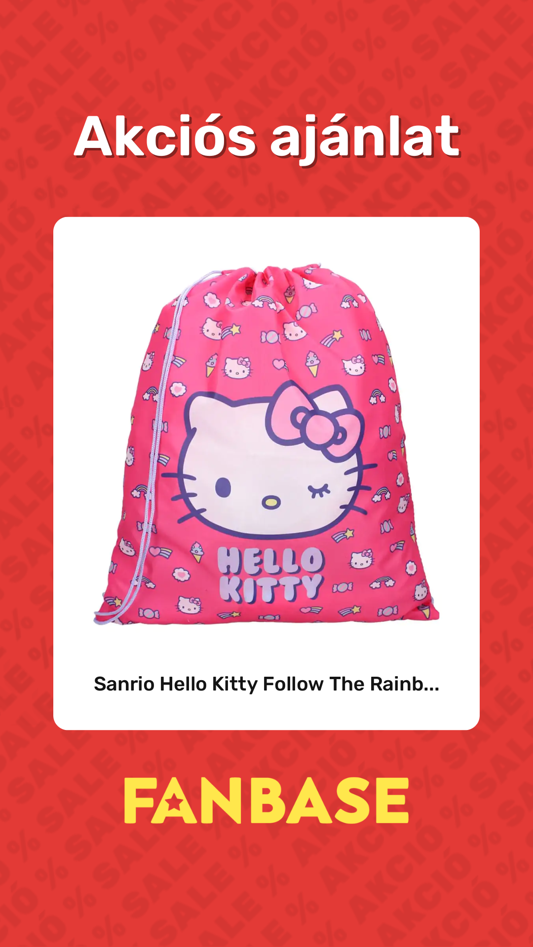 Akciós ajánlat: Sanrio Hello Kitty Follow The Rainb...