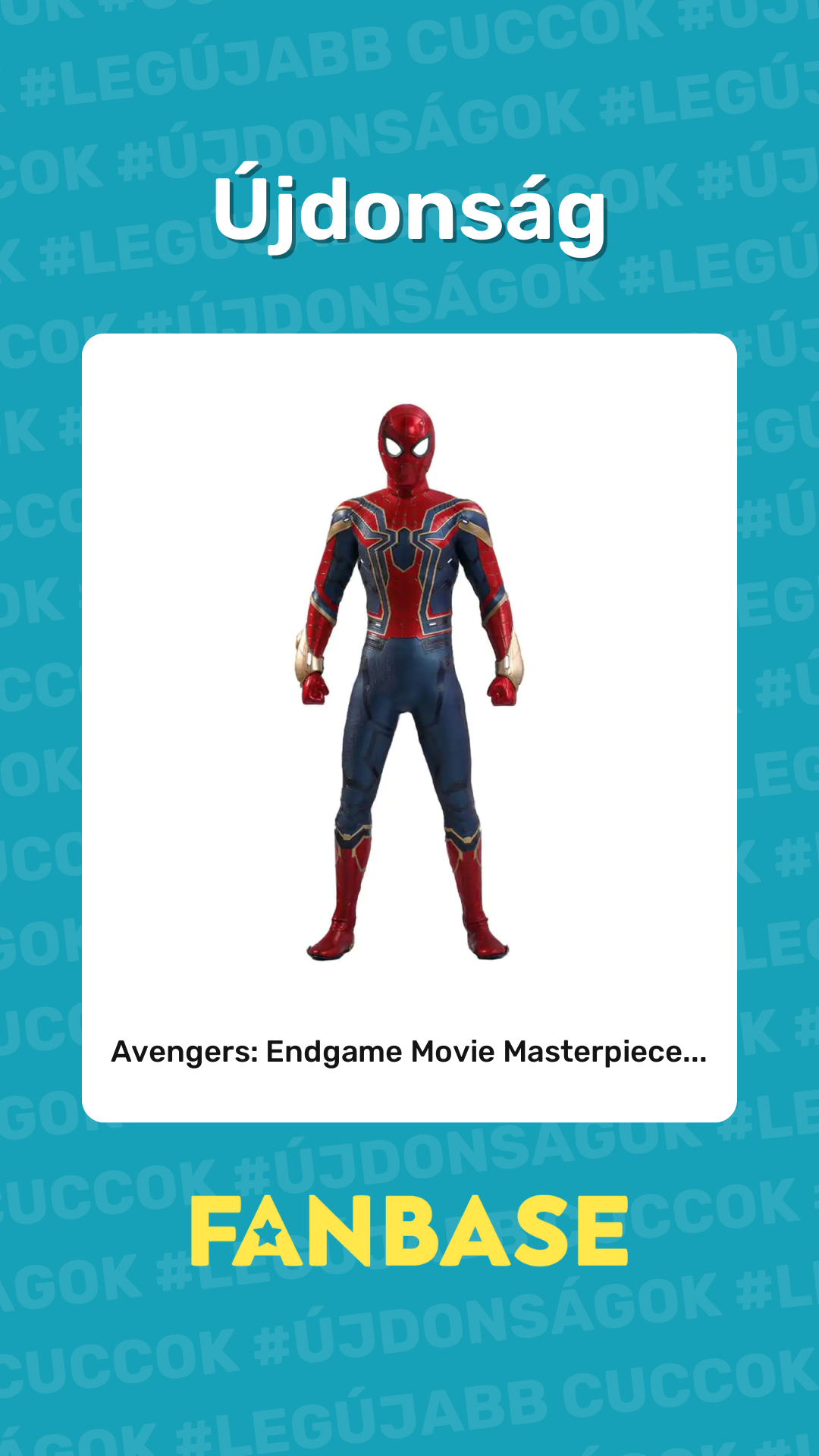 Újdonság: Avengers: Endgame Movie Masterpiece...