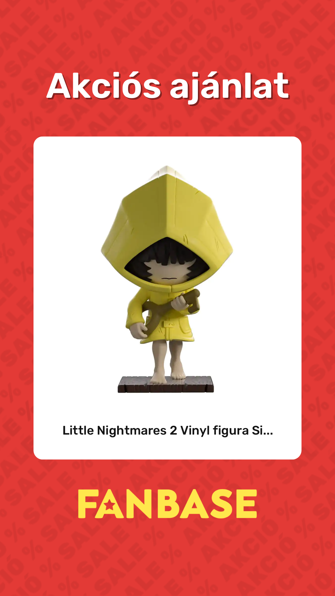 Akciós ajánlat: Little Nightmares 2 Vinyl figura Si...