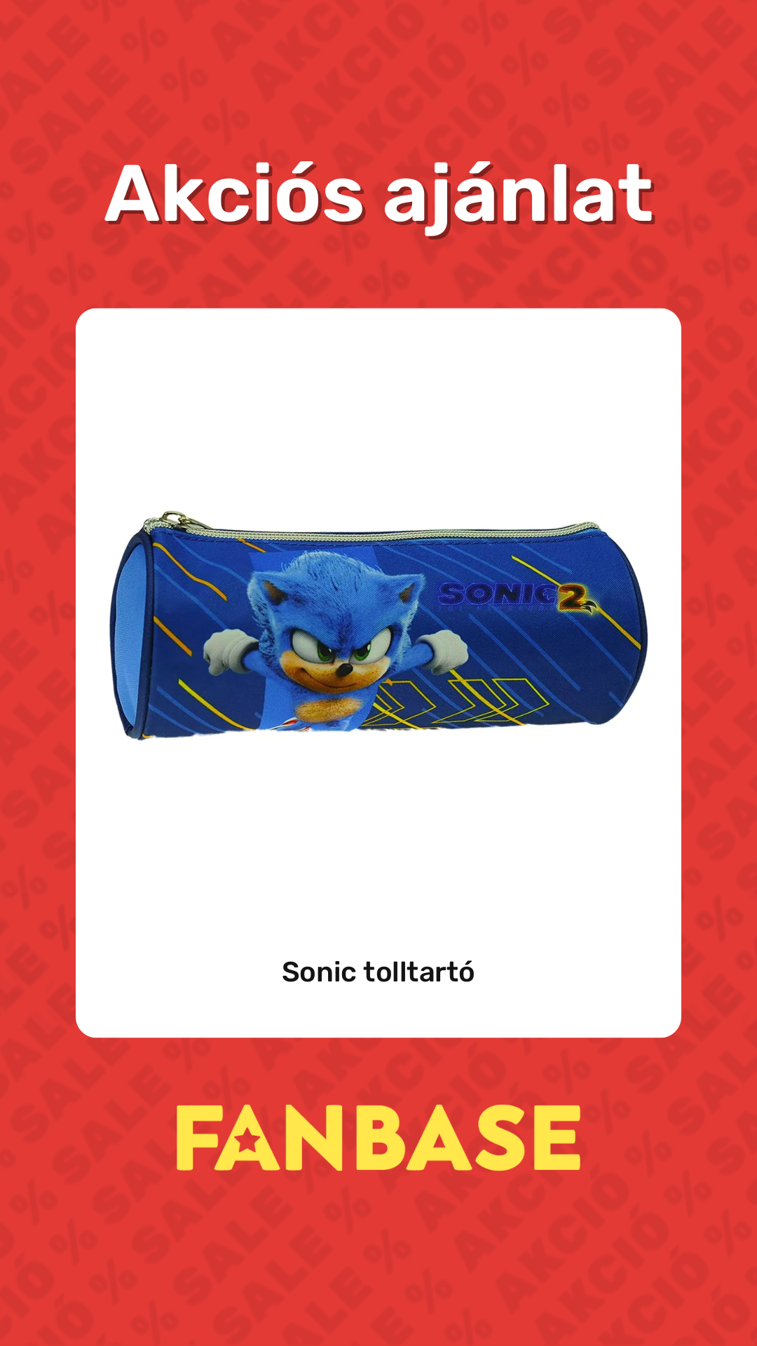 Akciós ajánlat: Sonic tolltartó