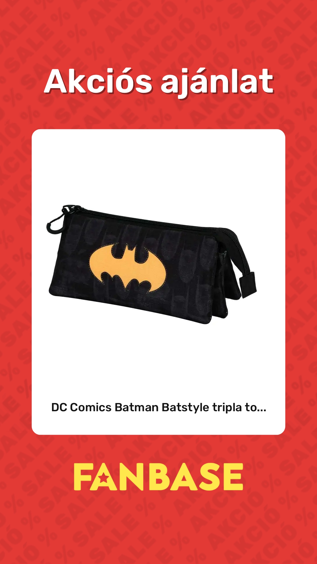 Akciós ajánlat: DC Comics Batman Batstyle tripla to...