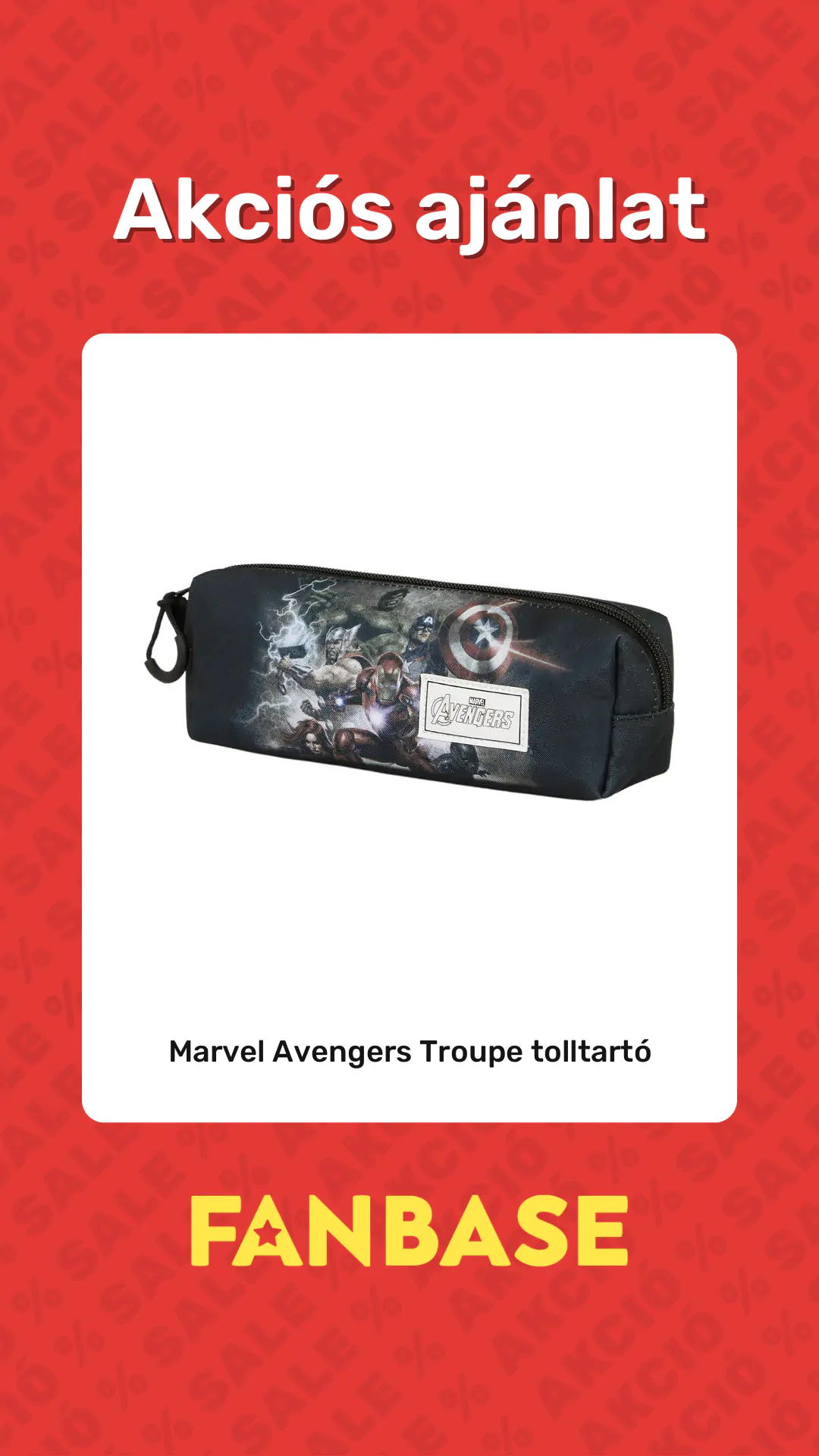 Akciós ajánlat: Marvel Avengers Troupe tolltartó