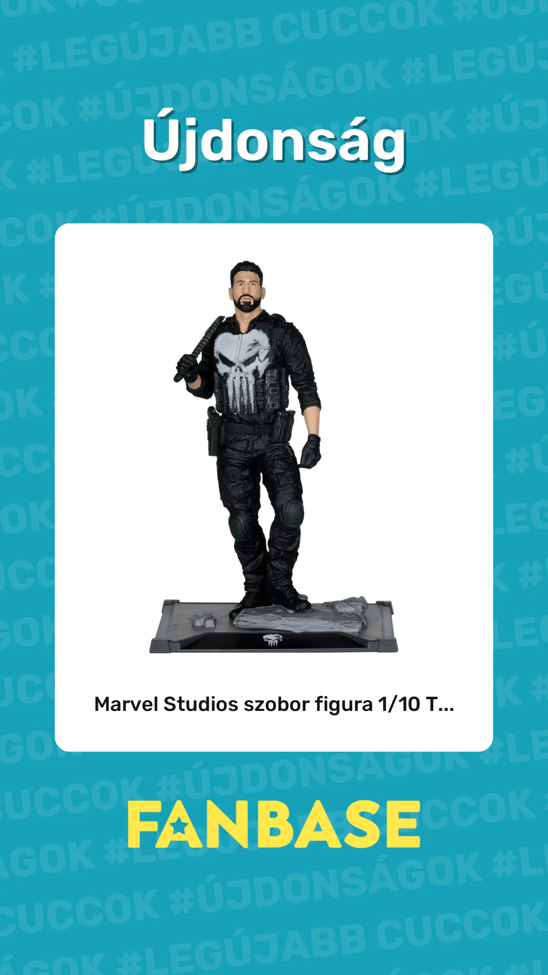 Újdonság: Marvel Studios szobor figura 1/10 T...