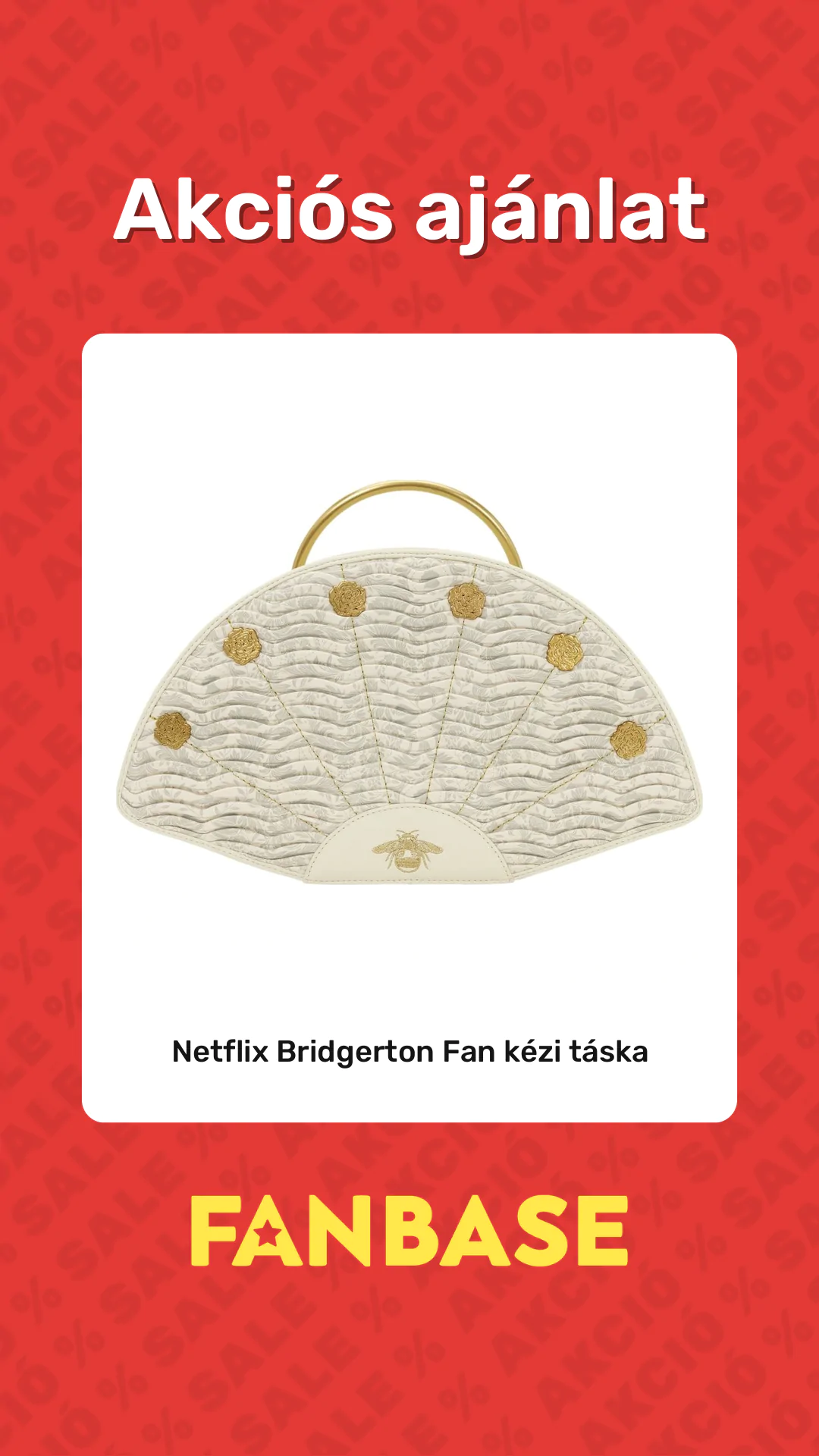 Akciós ajánlat: Netflix Bridgerton Fan kézi táska