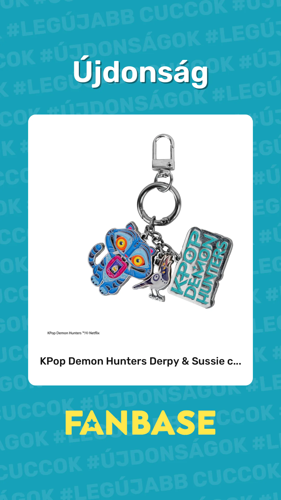 Újdonság: KPop Demon Hunters Derpy & Sussie c...