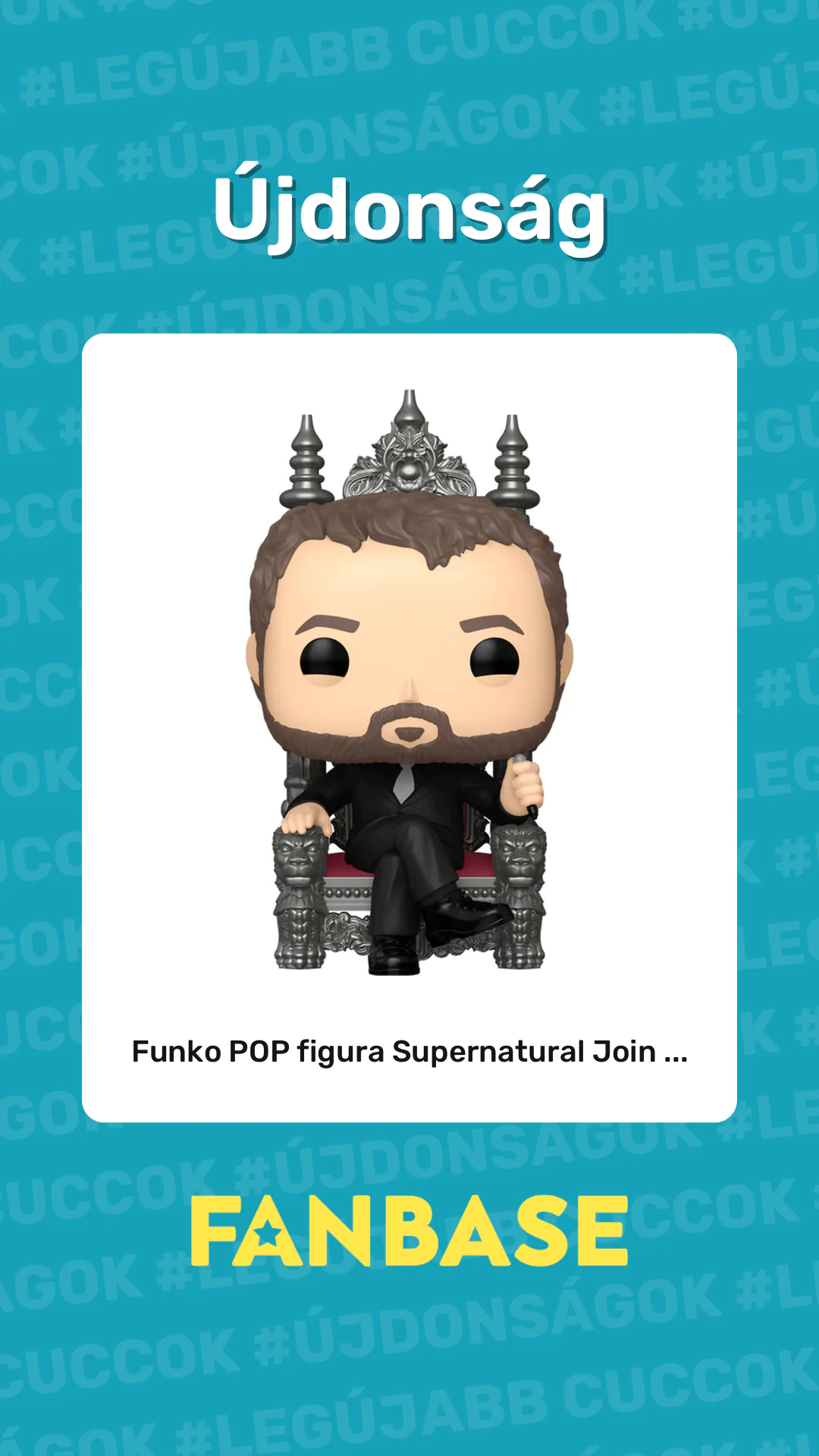 Újdonság: Funko POP figura Supernatural Join ...