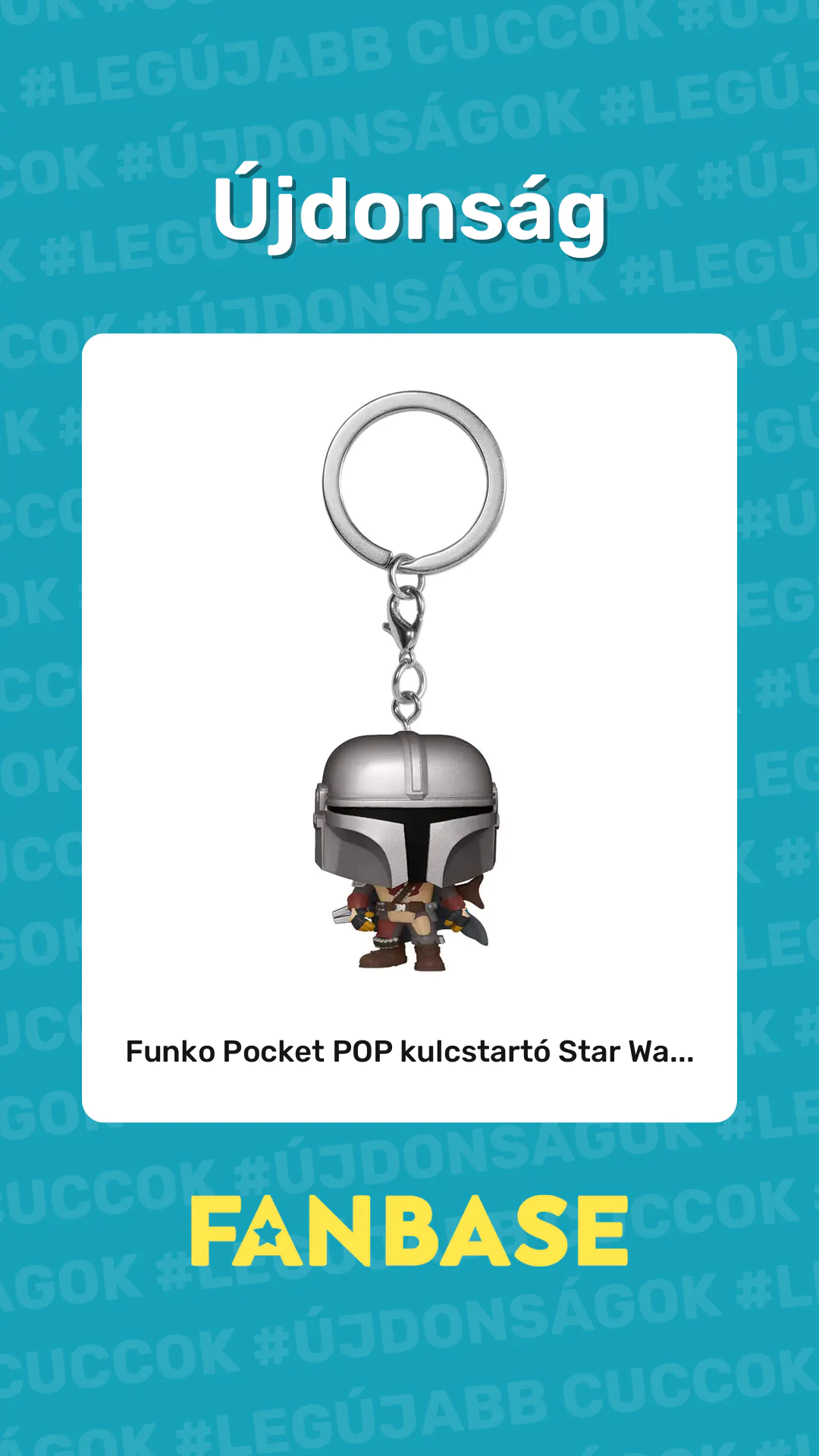 Újdonság: Funko Pocket POP kulcstartó Star Wa...