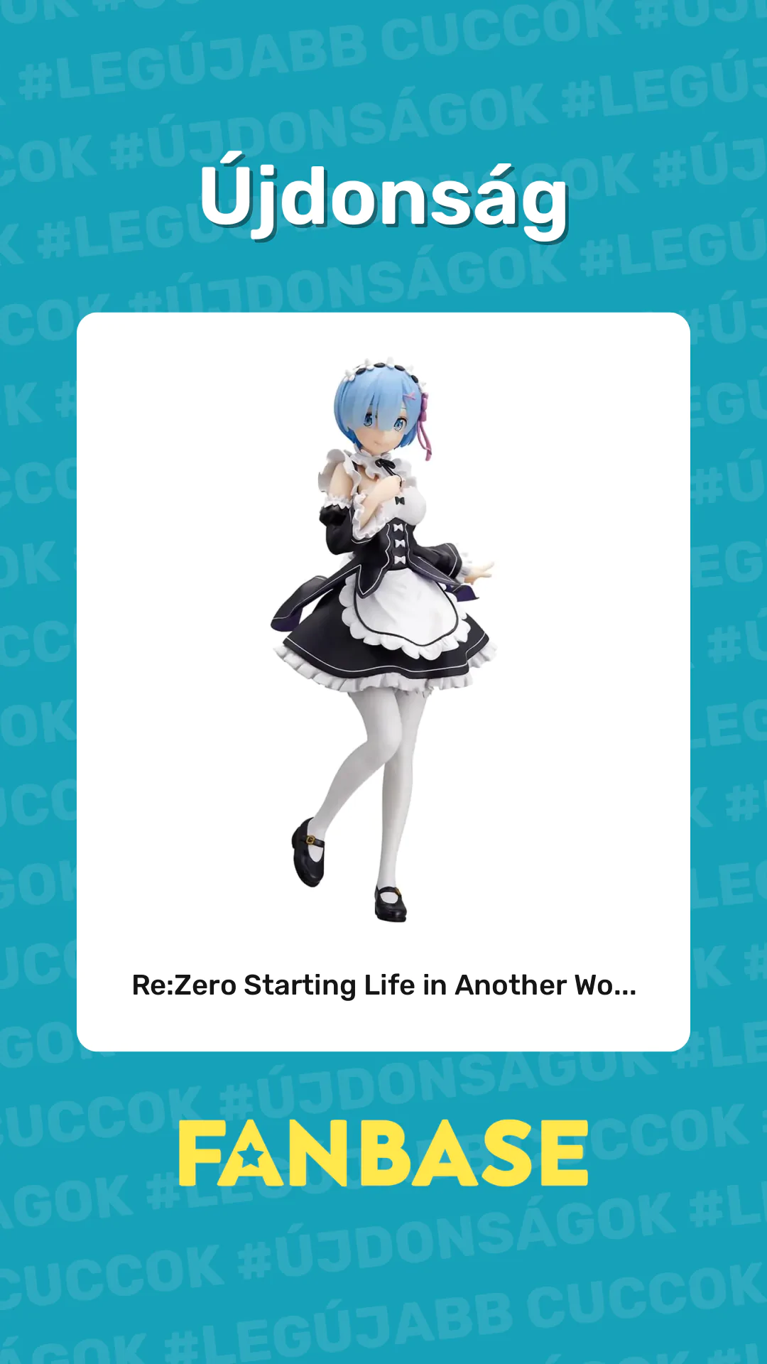 Újdonság: Re:Zero Starting Life in Another Wo...