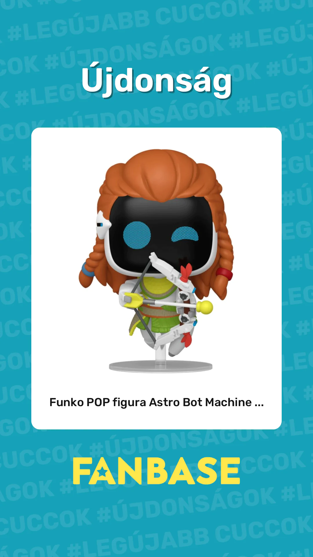 Újdonság: Funko POP figura Astro Bot Machine ...