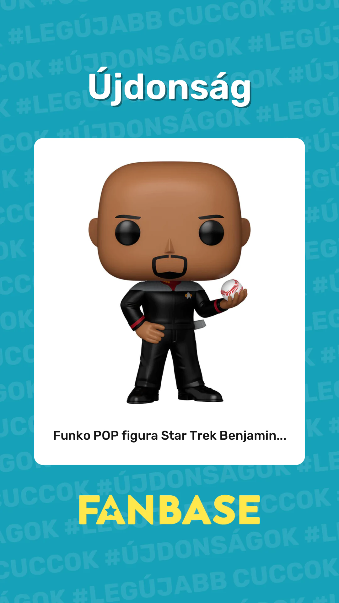 Újdonság: Funko POP figura Star Trek Benjamin...