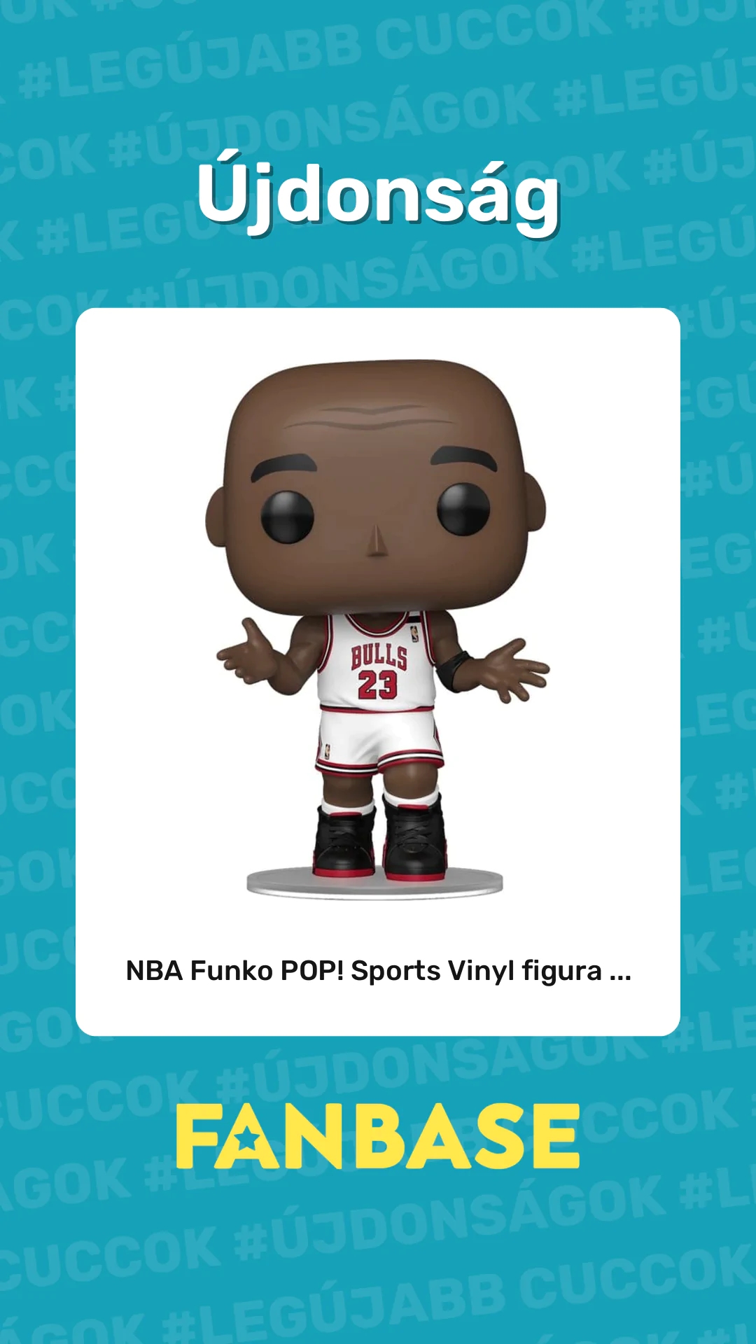 Újdonság: NBA Funko POP! Sports Vinyl figura ...