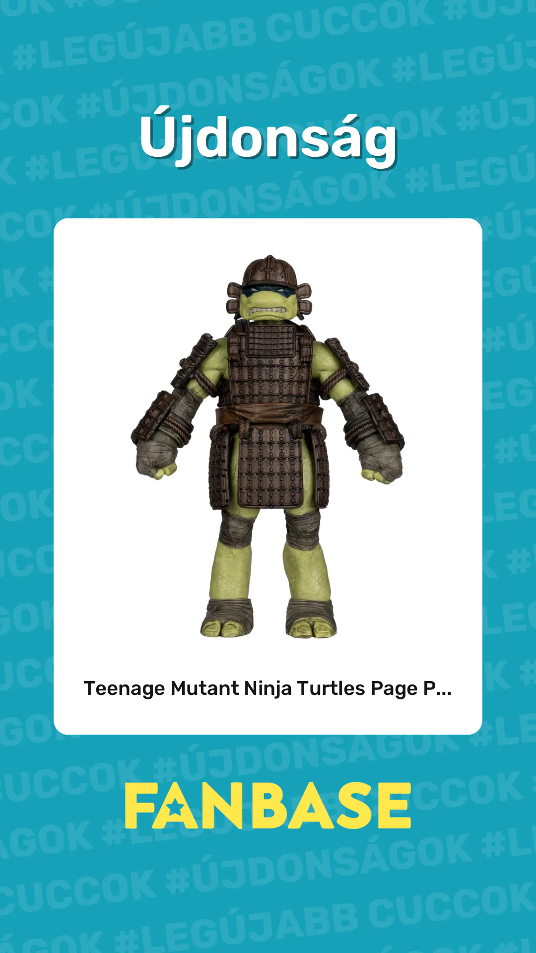 Újdonság: Teenage Mutant Ninja Turtles Page P...