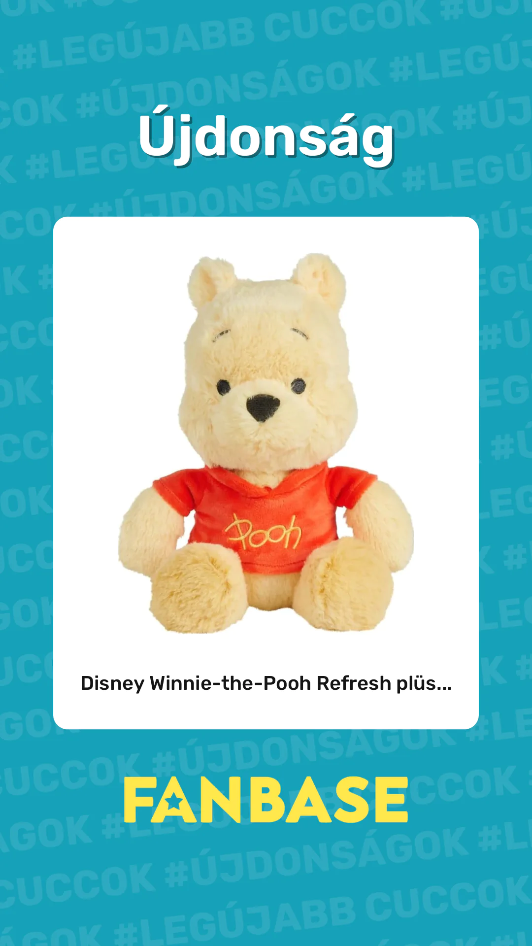 Újdonság: Disney Winnie-the-Pooh Refresh plüs...