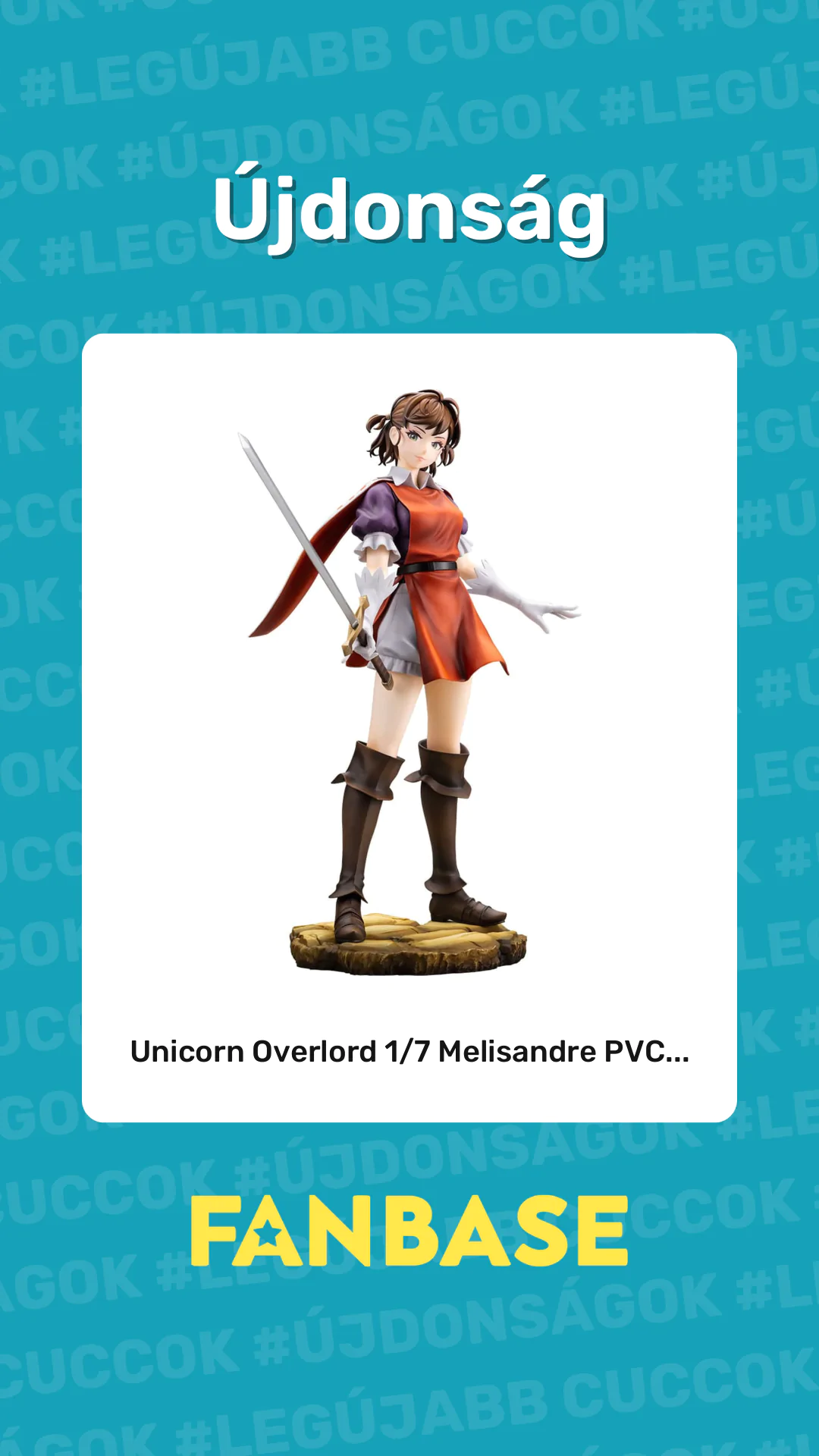 Újdonság: Unicorn Overlord 1/7 Melisandre PVC...